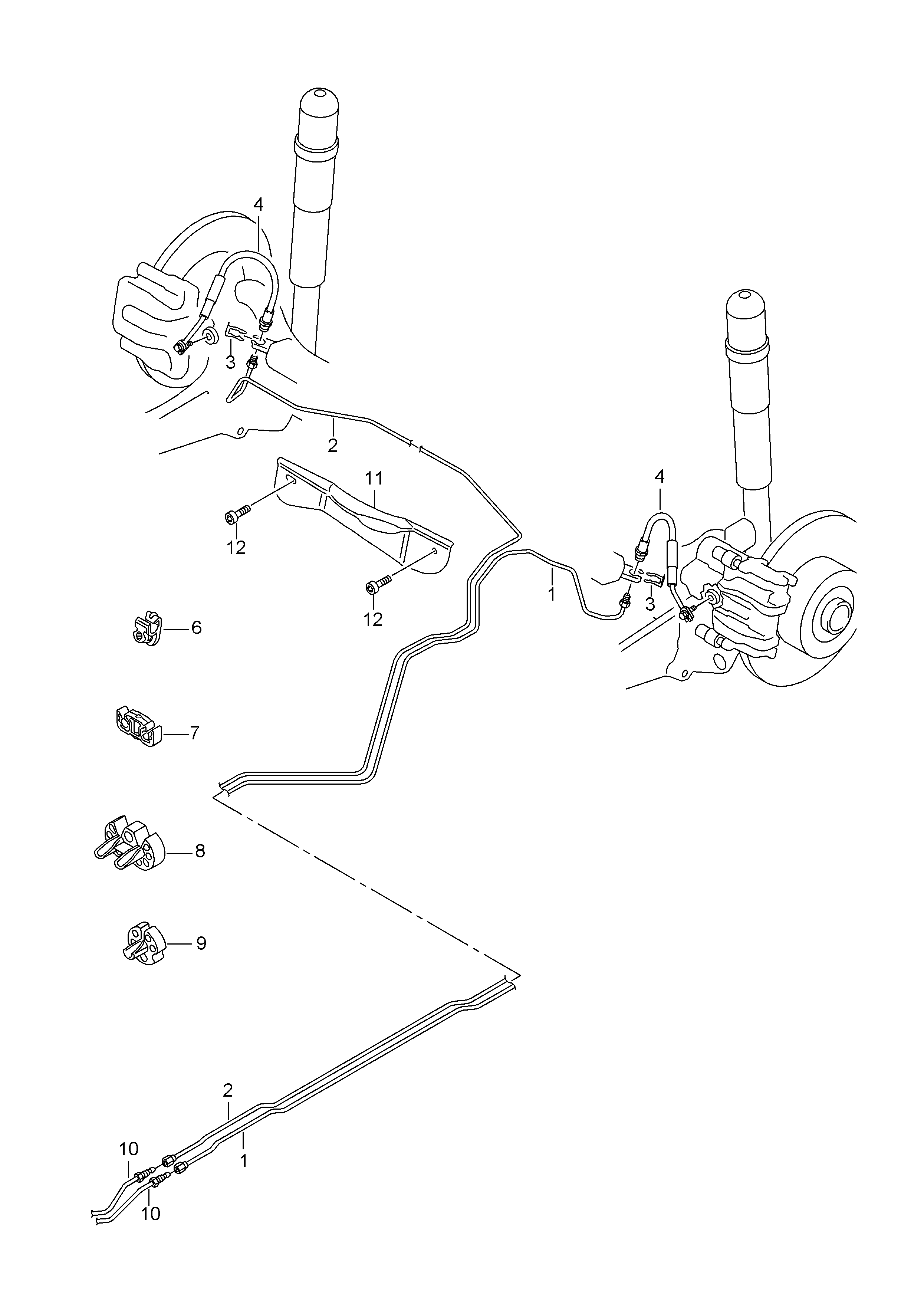 Skoda 5Q0611775E - Jarruletku inparts.fi