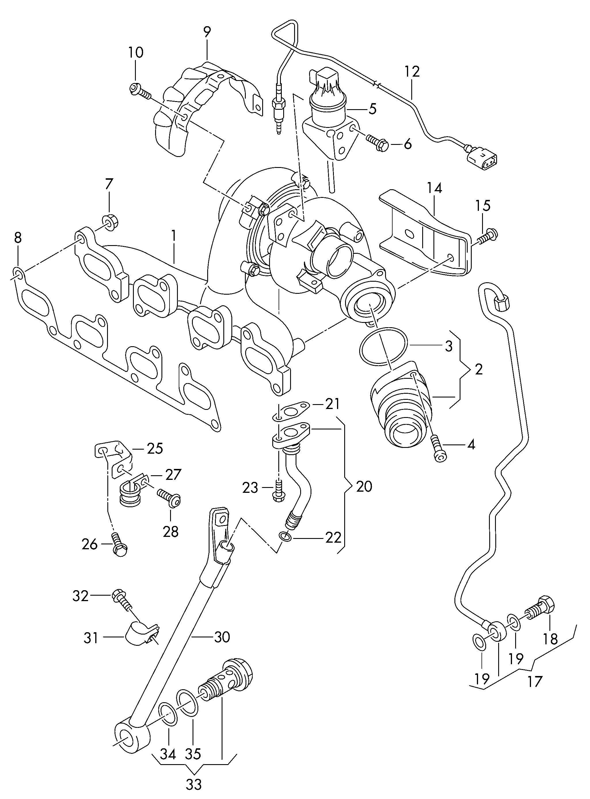 Seat 03L 253 056 D - Siipipyörä-runkoyksikkö, ahdin inparts.fi