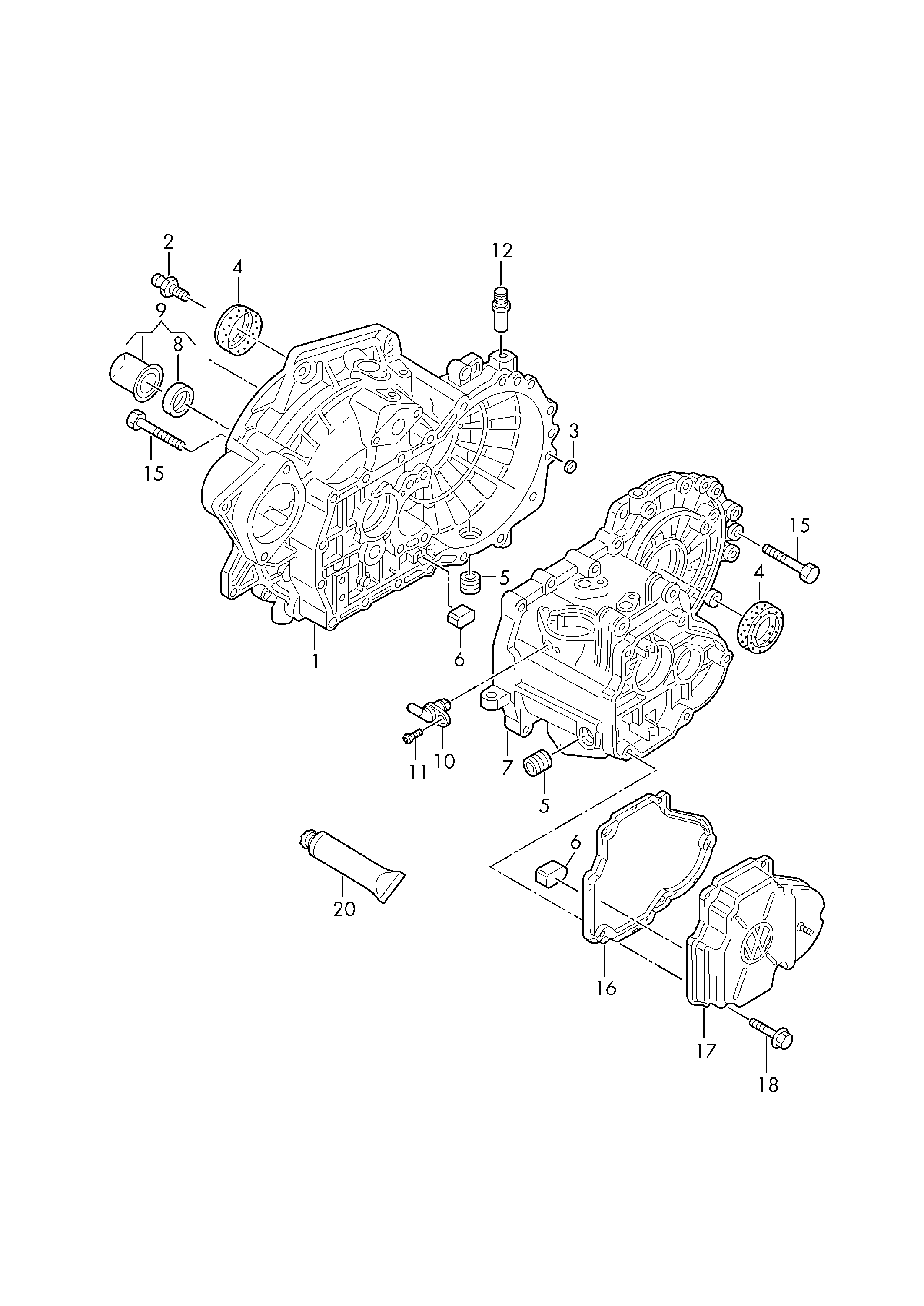 Skoda 02T 906 207 - Sensori, vaihdemoduuli inparts.fi