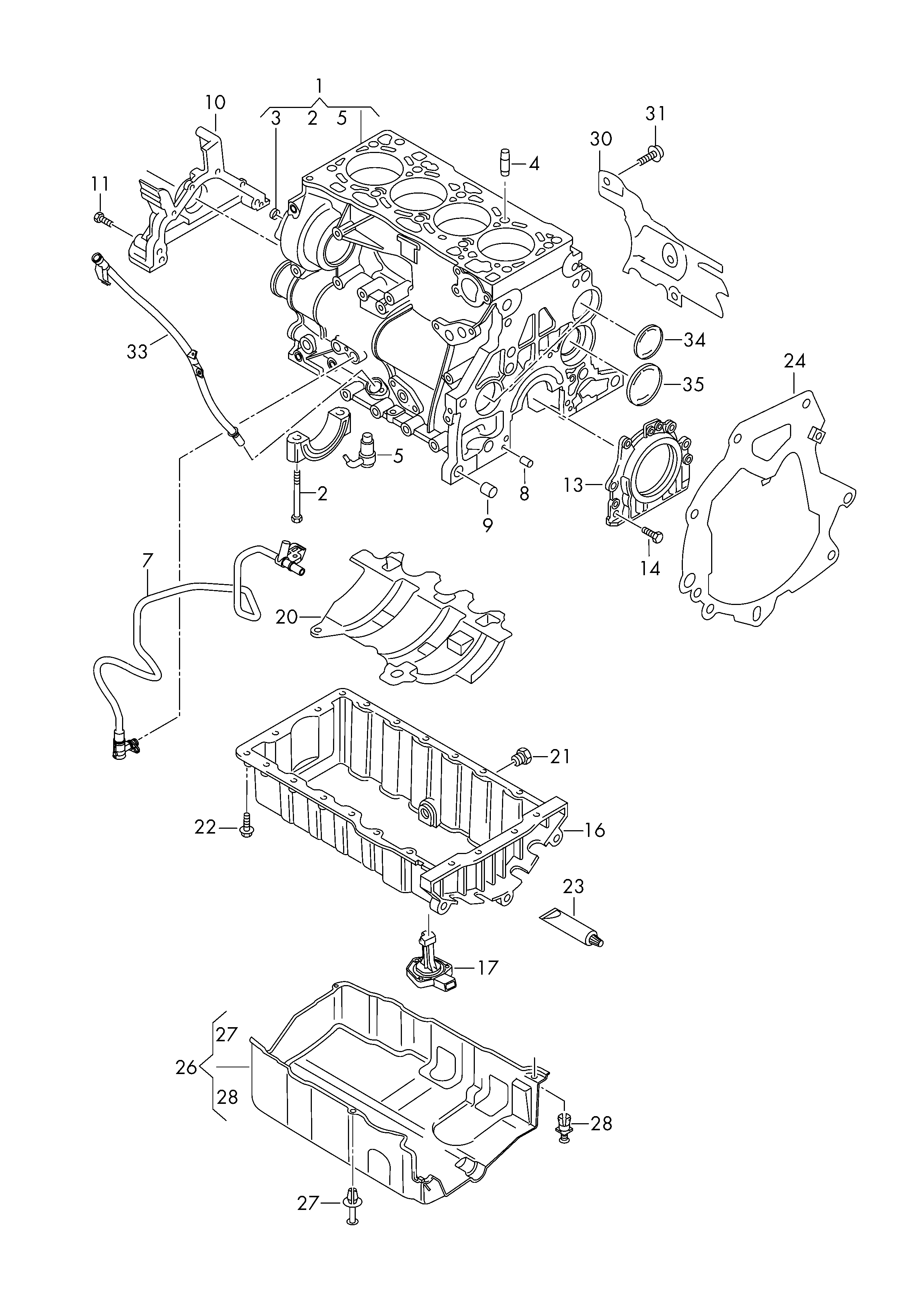 Skoda 04L 103 151 - Akselitiiviste, kampiakseli inparts.fi