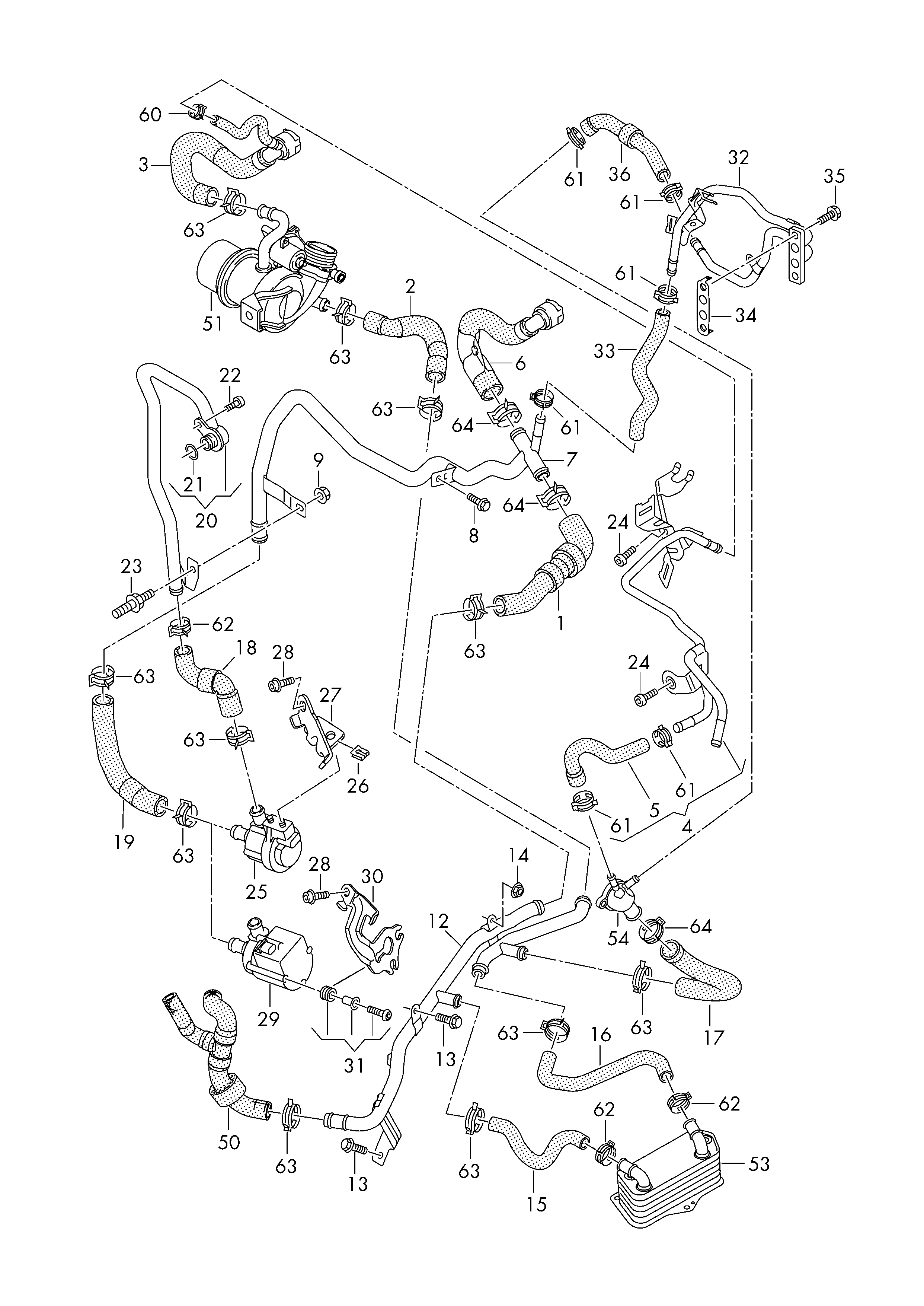 Seat 5Q0 965 561 B - Lisävesipumppu inparts.fi