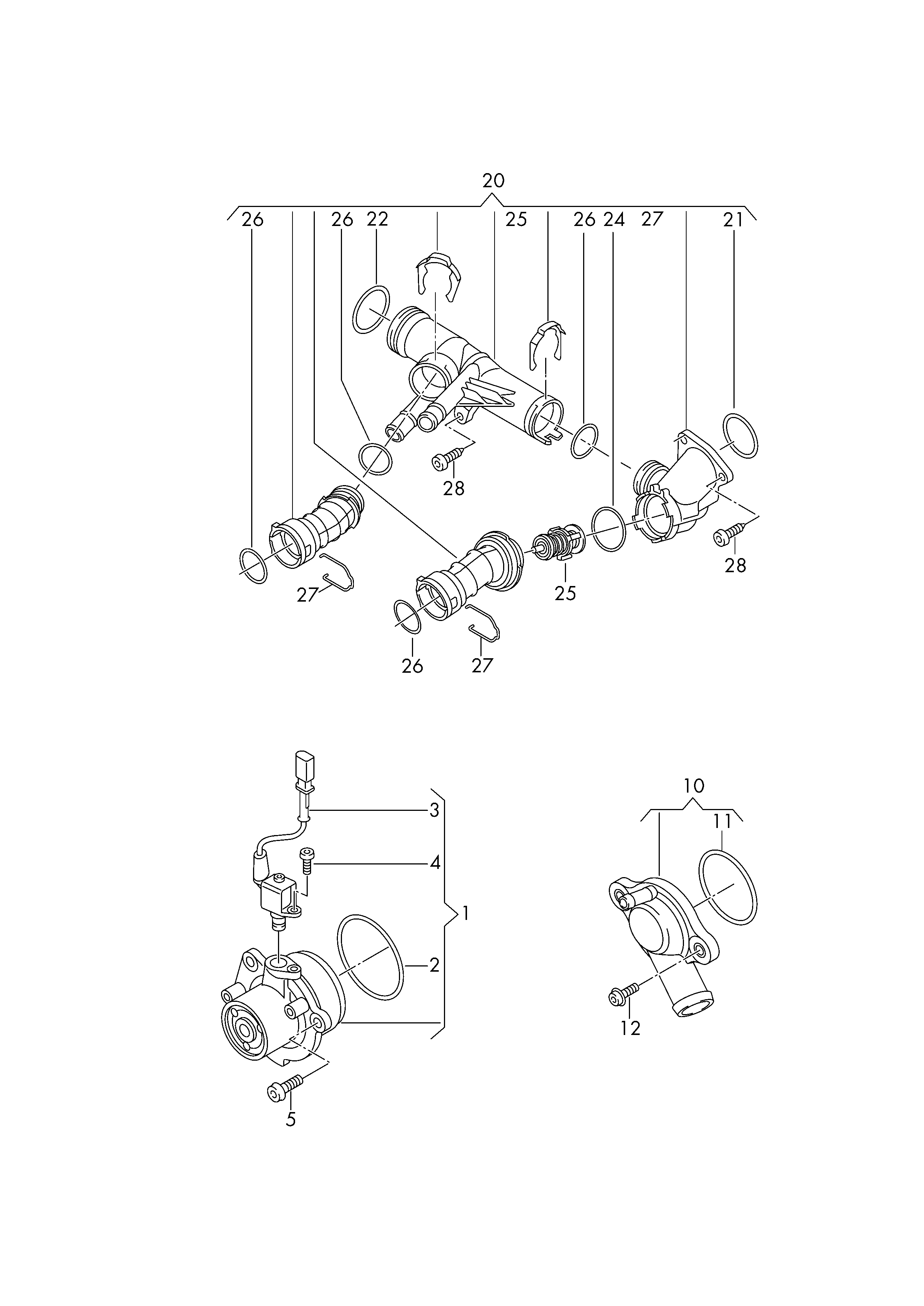 Seat 04L 121 011 E - Vesipumppu inparts.fi