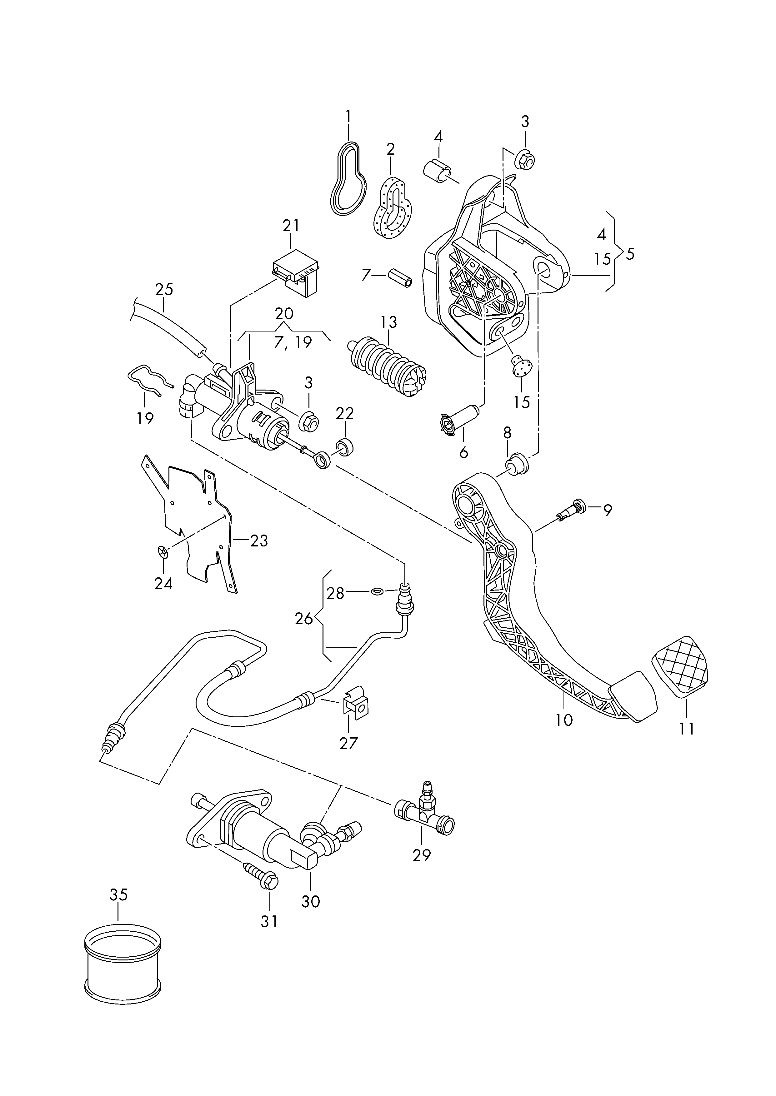 VAG 6R0721152 - Pääsylinteri, kytkin inparts.fi