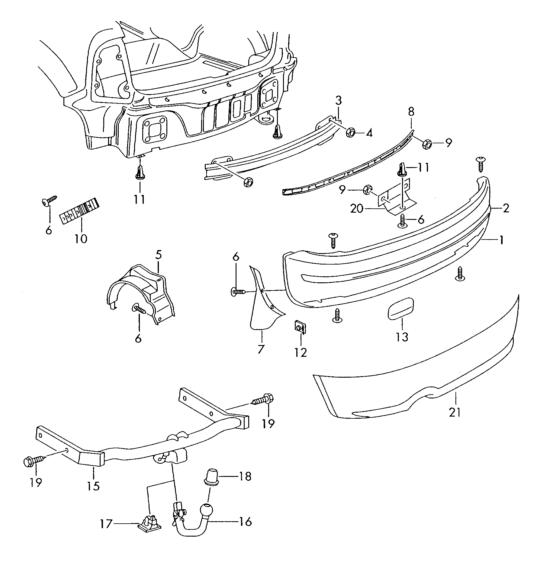 VAG 6Y6807421 - Puskuri inparts.fi