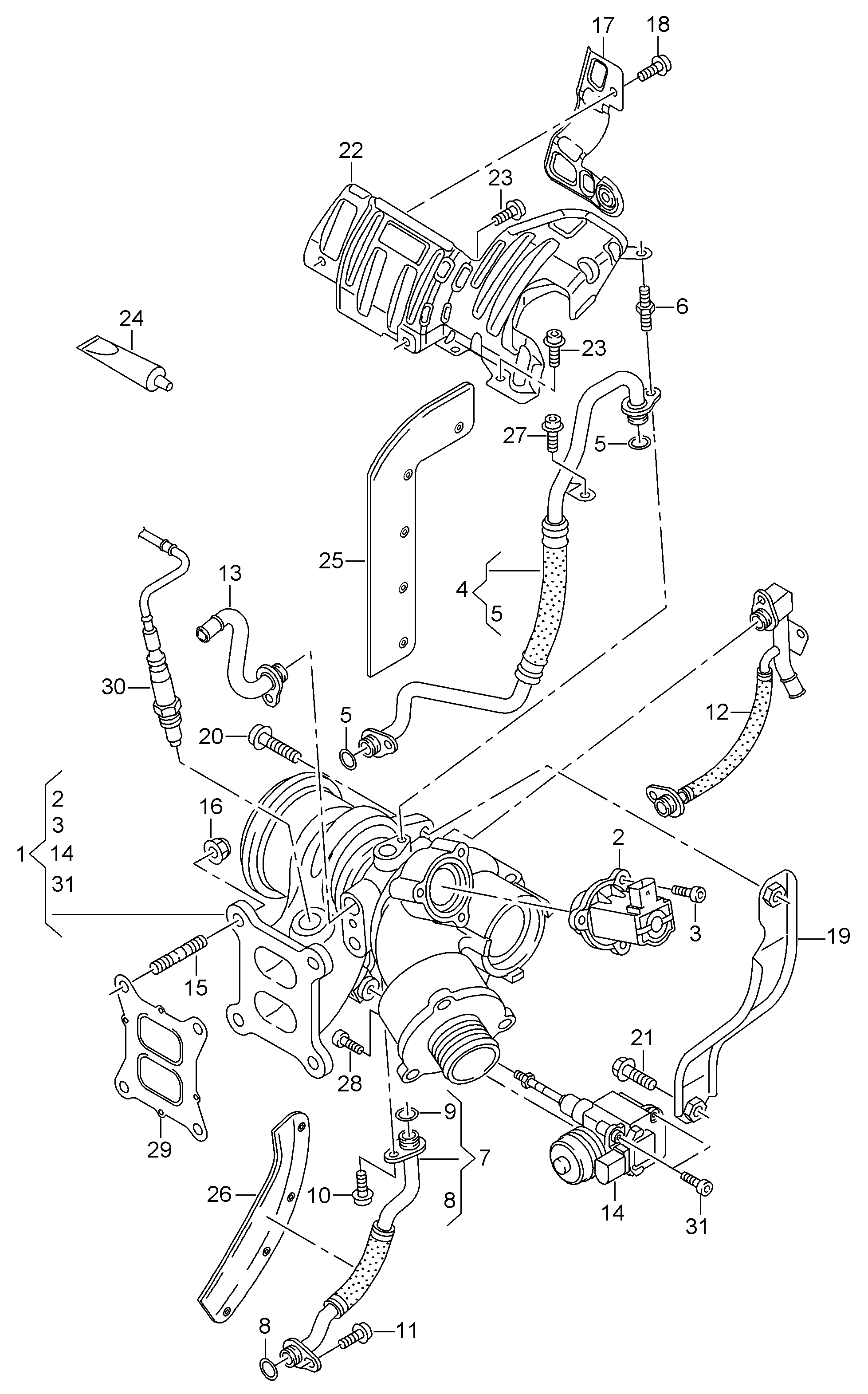 VAG 06K145701N - Ahdin inparts.fi