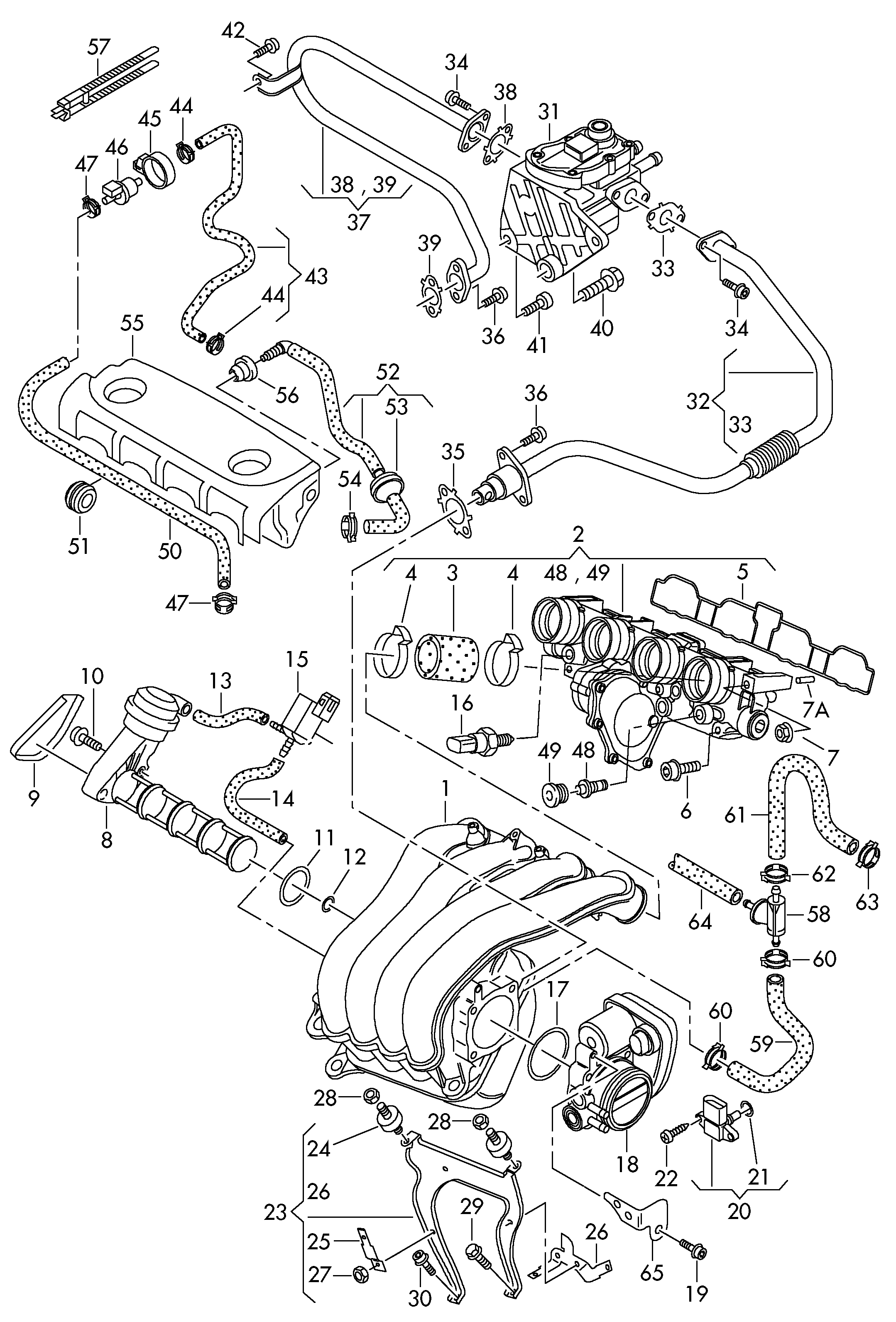 Seat 03C 906 051 D - Tunnistin, polttoaine paine inparts.fi