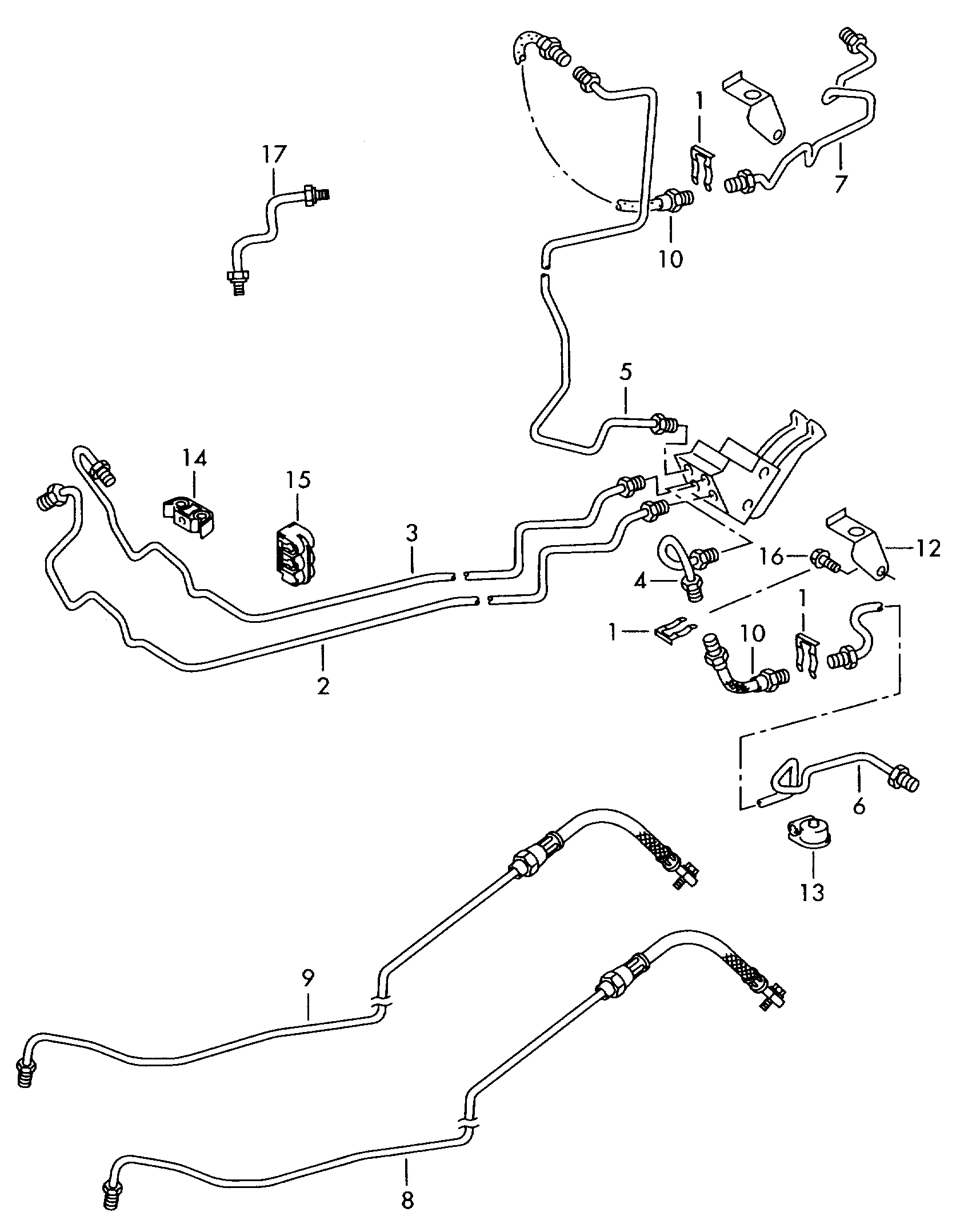 VAG 1J0 611 764 AD - Jarruletku inparts.fi