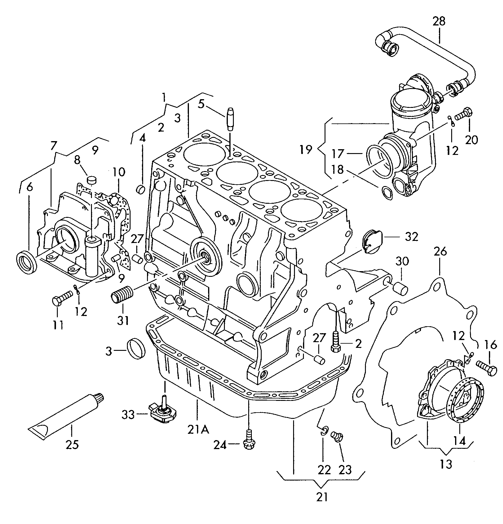 Seat D 176 600 M1 - Tiiviste, jakopäänkotelon kansi inparts.fi