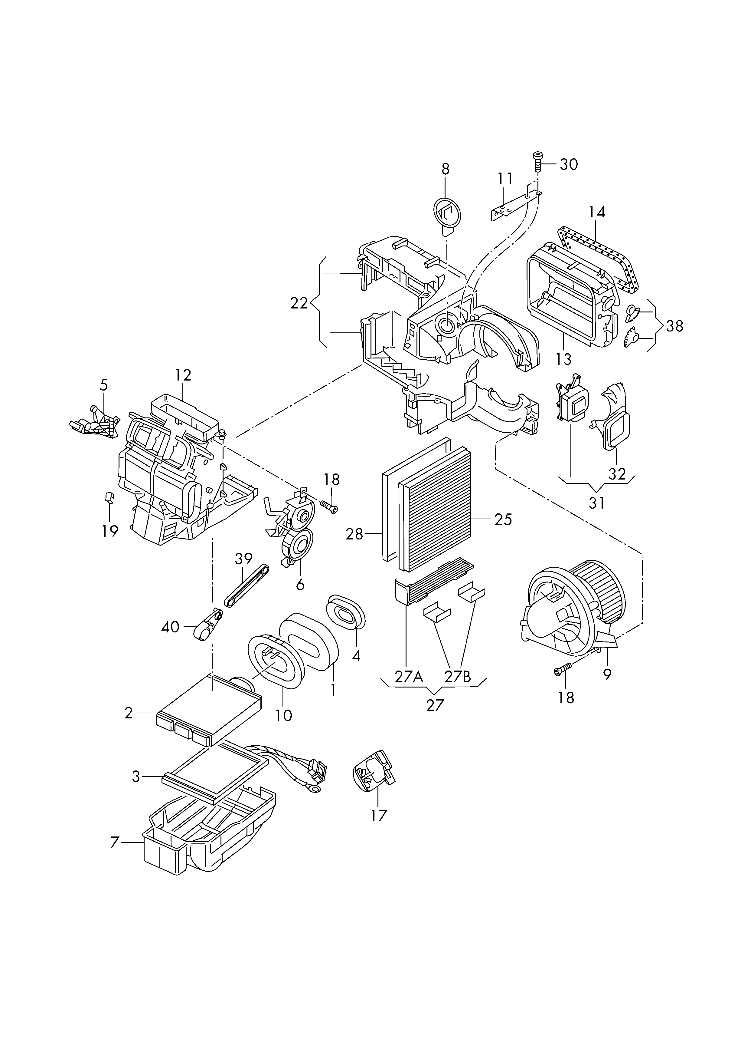 Seat 6R0 820 367 - Suodatin, sisäilma inparts.fi