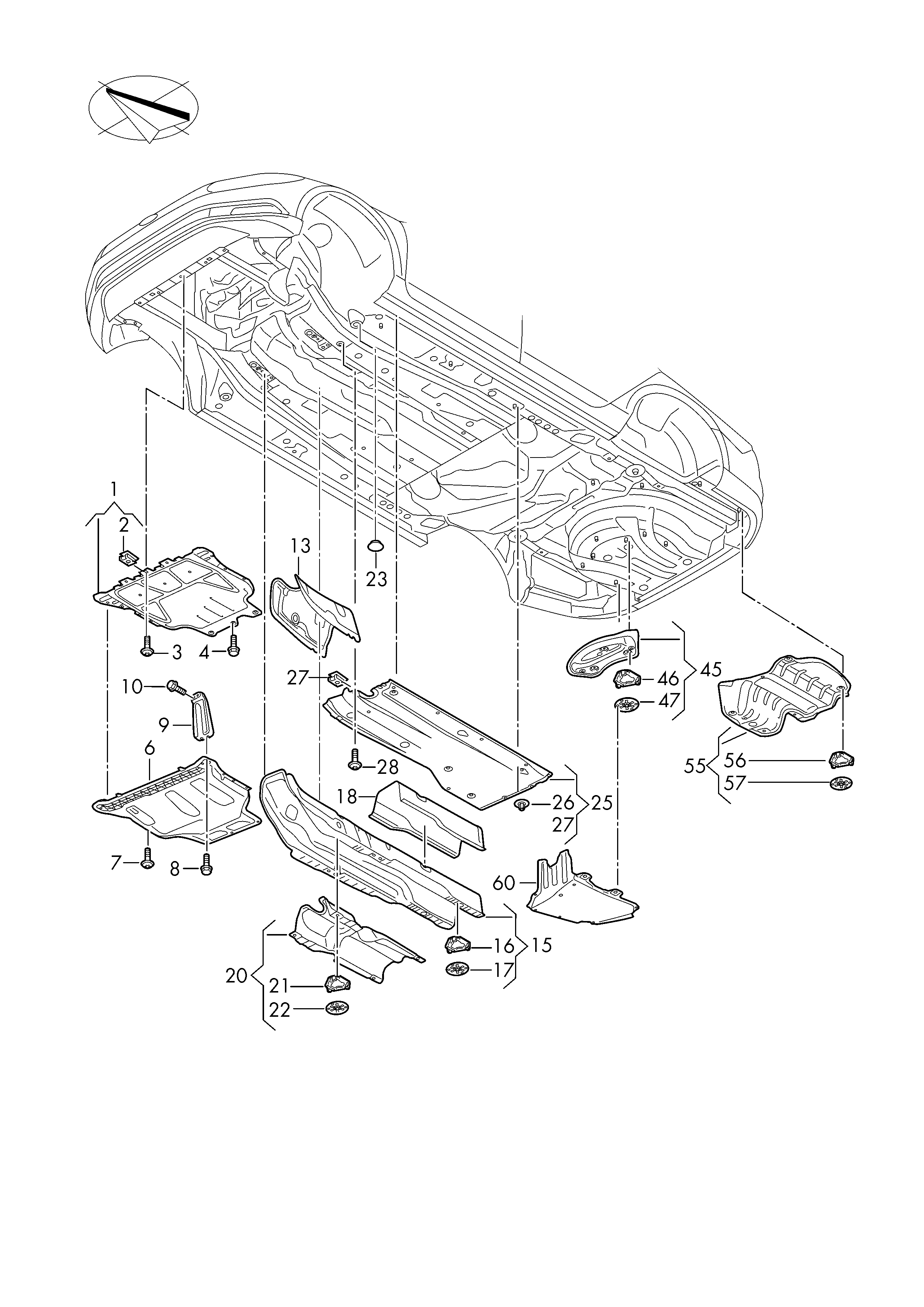 Seat 5Q0825235A - Äänieriste inparts.fi