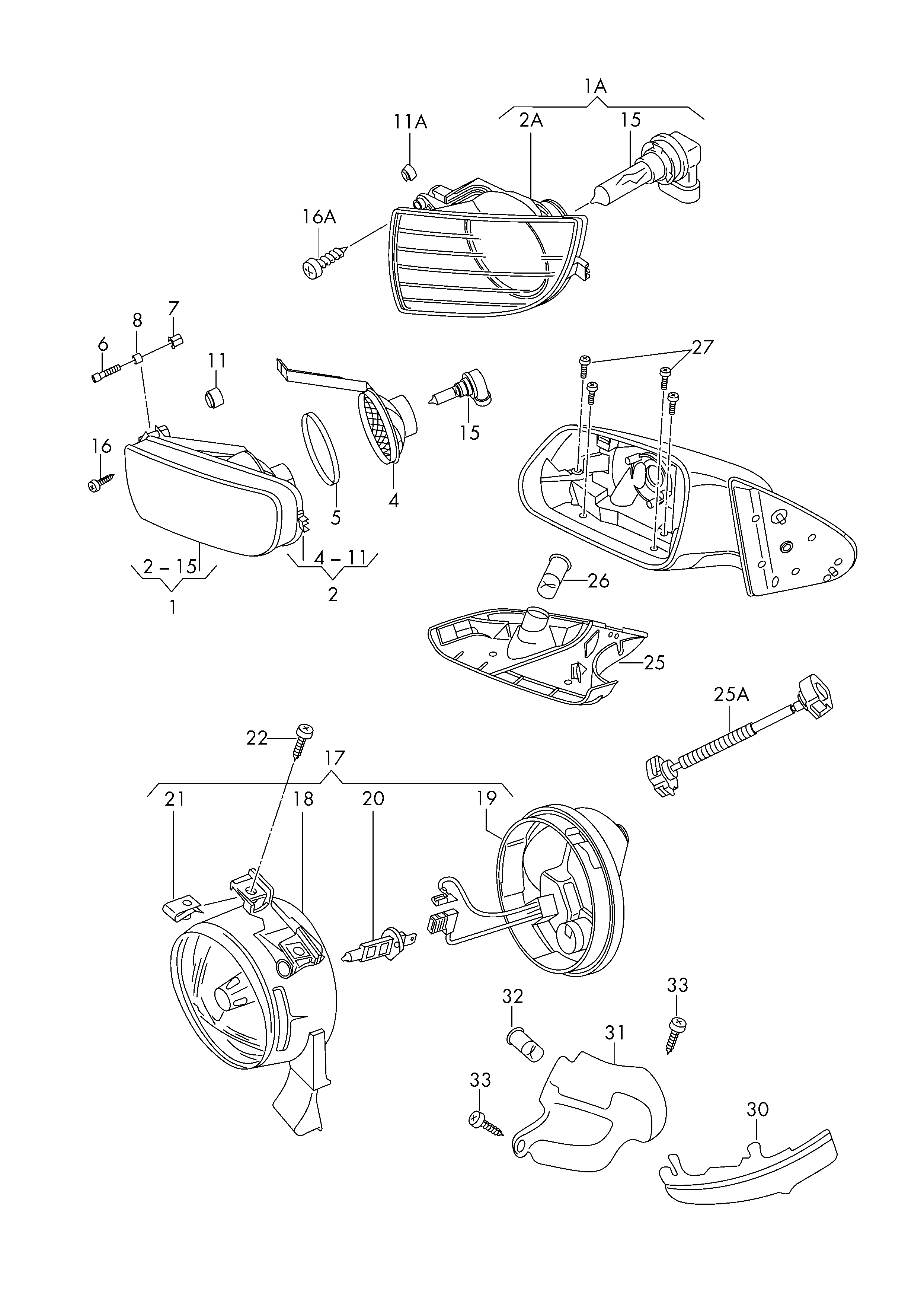 Skoda 1Z0 941 701 - Sumuvalo inparts.fi