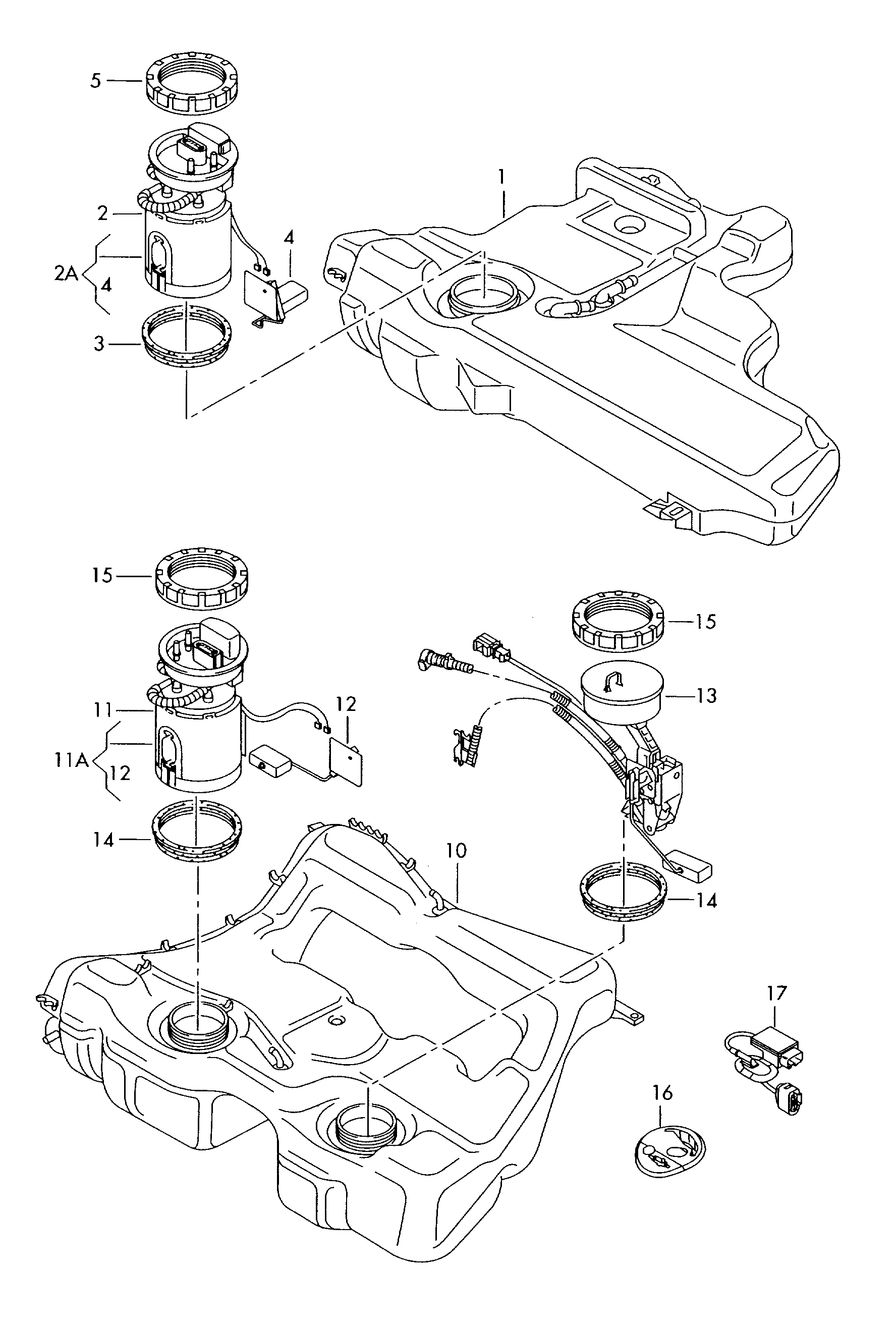 Seat 8E0 919 133 G - Tiiviste, polttoainepumppu inparts.fi