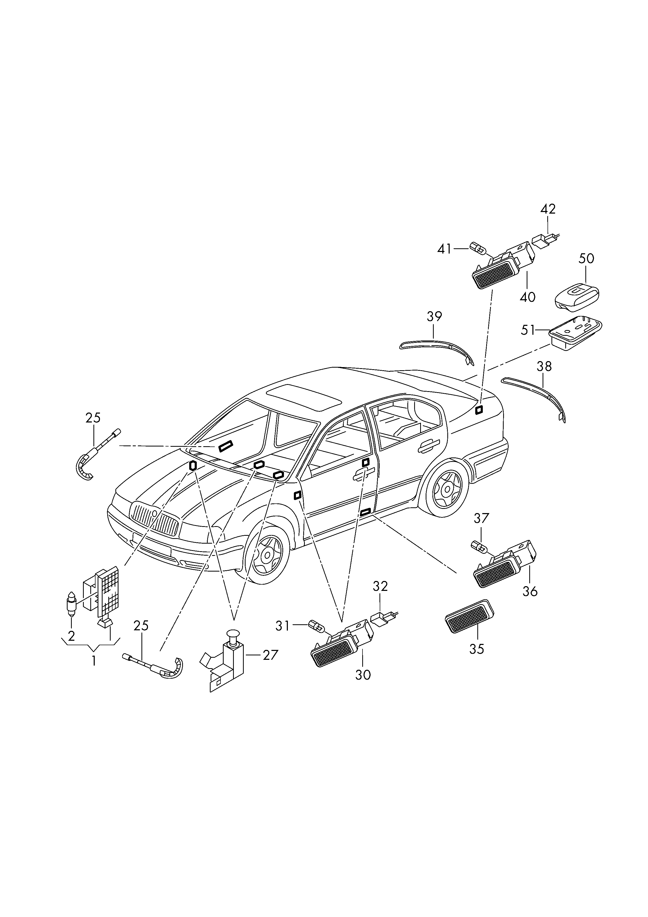 Skoda 000 979 131 E - Kaapelinkorjaussarja, ovi inparts.fi