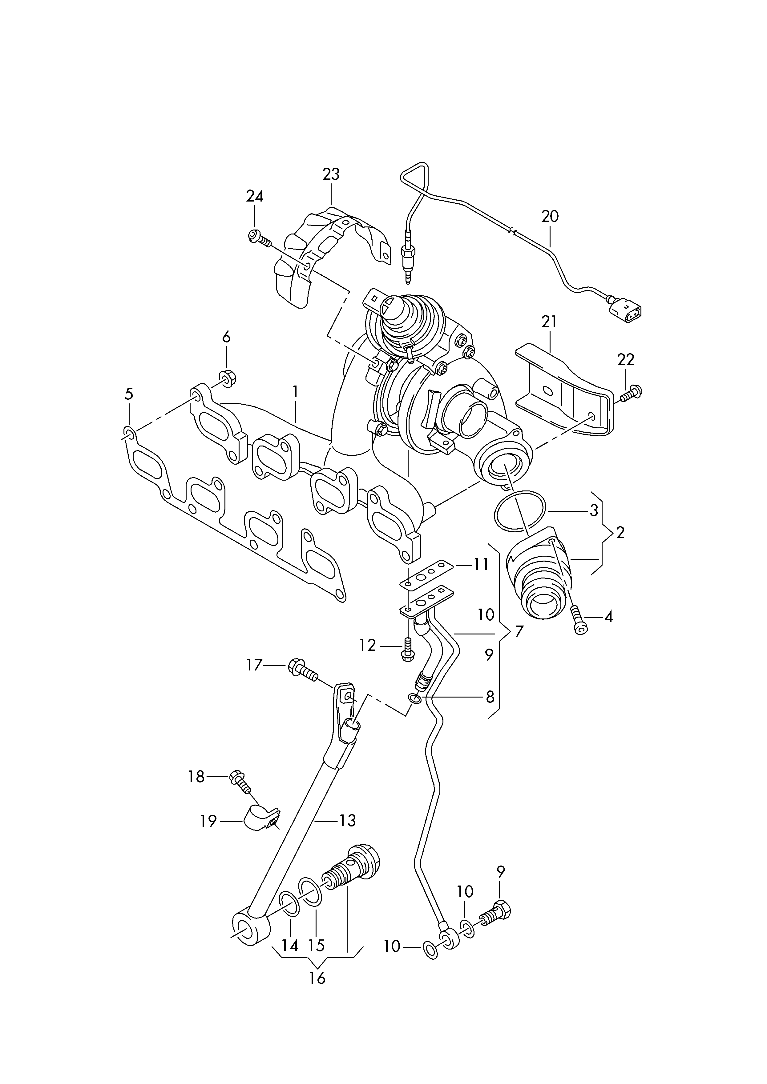 VW 03L 253 039 - Tiiviste, pakosarja inparts.fi