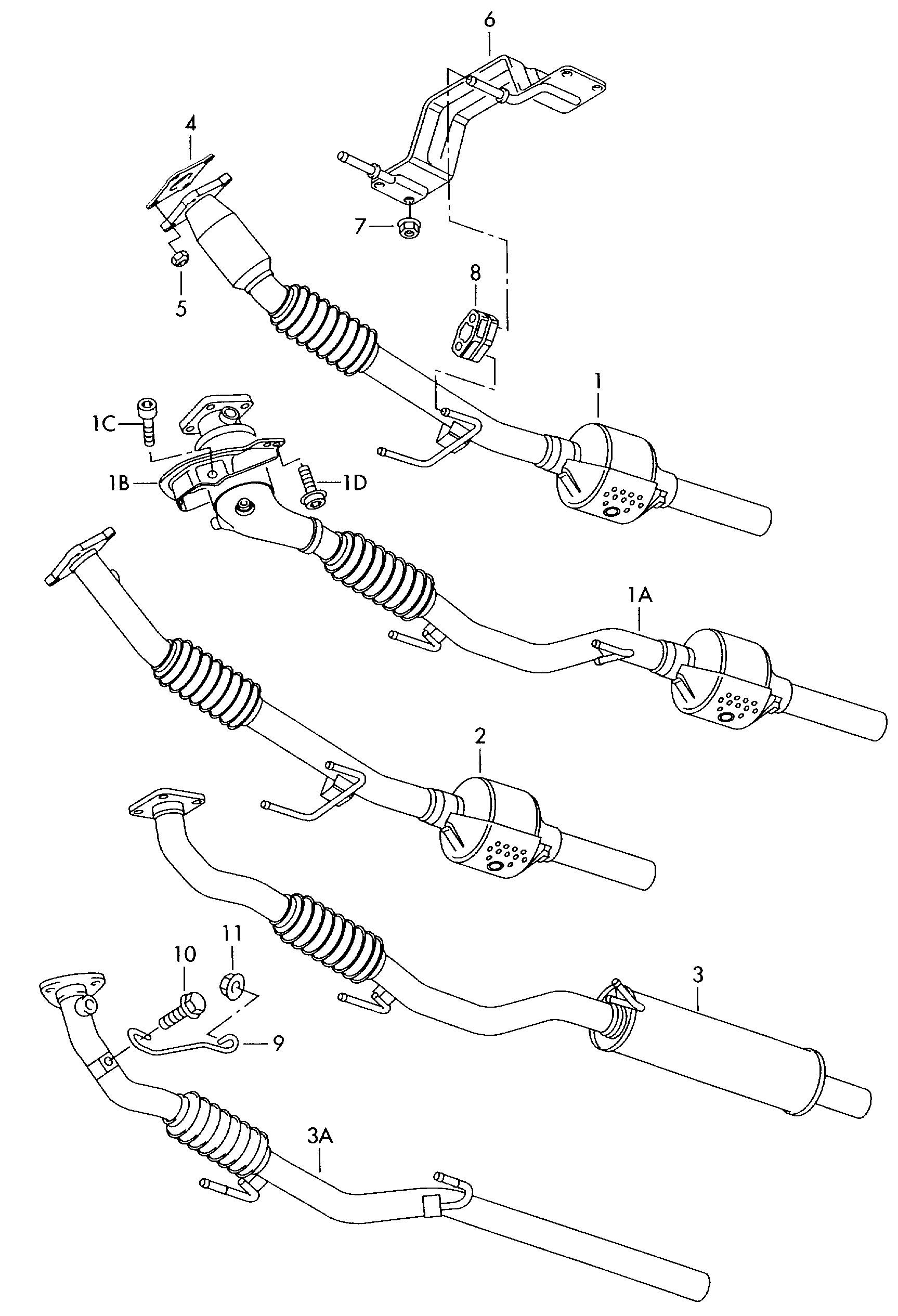 Seat 6Q0254502SX - Katalysaattori inparts.fi