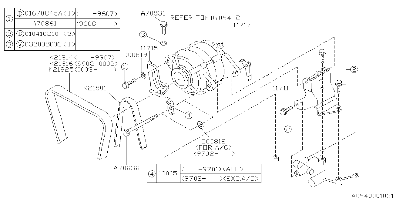 Mitsubishi 809218140 - Moniurahihna inparts.fi