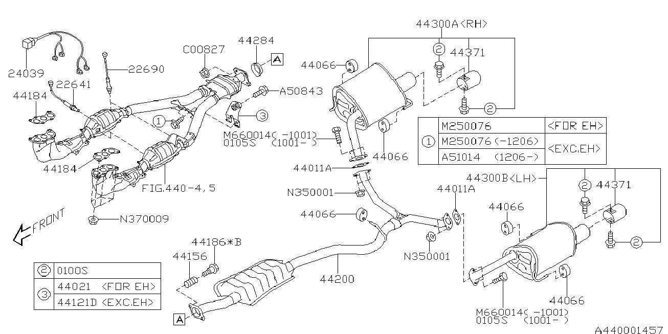 Subaru 22641 AA53A - Lambdatunnistin inparts.fi