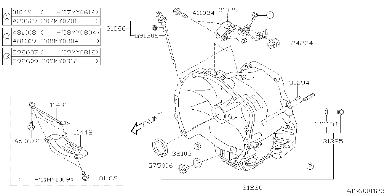 Subaru 806913060 - Tiiviste, imusarja inparts.fi