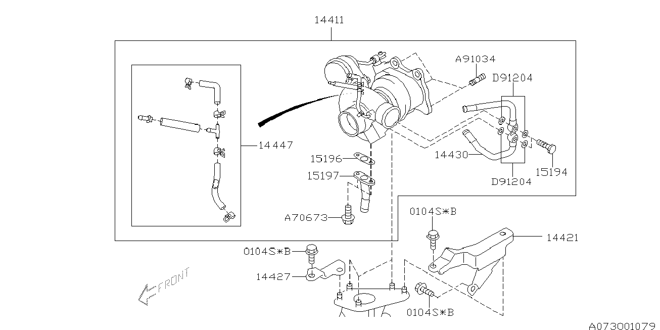 Subaru 14411AA620 - Ahdin inparts.fi