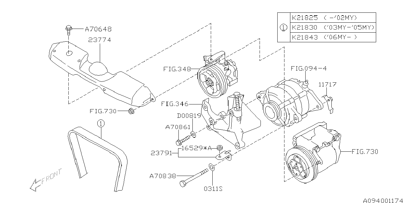 Honda 809218430 - Moniurahihna inparts.fi