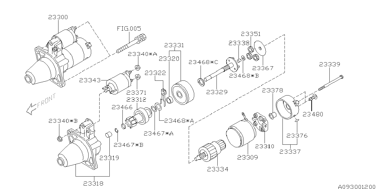 Subaru 23343AA230 - SWITCH ASSEMBLY-MAGNETIC,STARTER inparts.fi