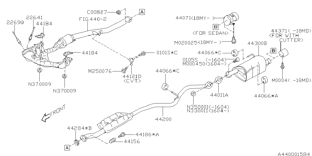 Subaru 44066AJ010 - Pidike, vaimennin inparts.fi