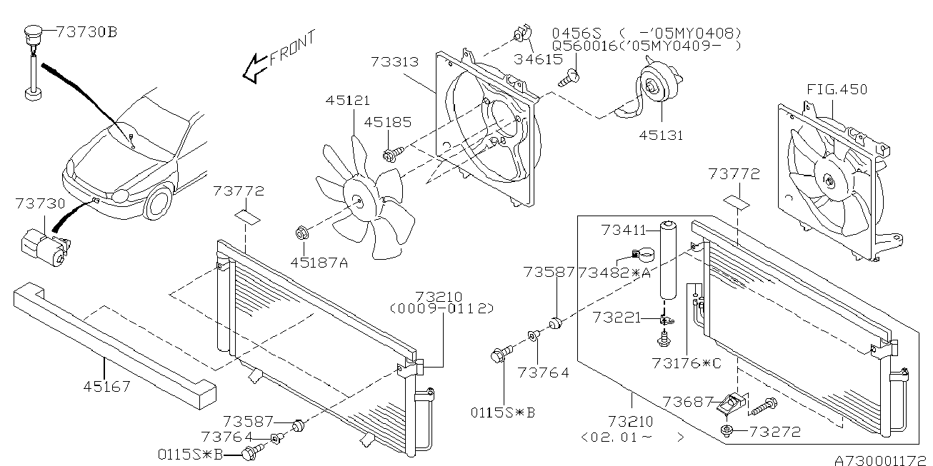 NISSAN 73412-FE000 - Kuivain, ilmastointilaite inparts.fi