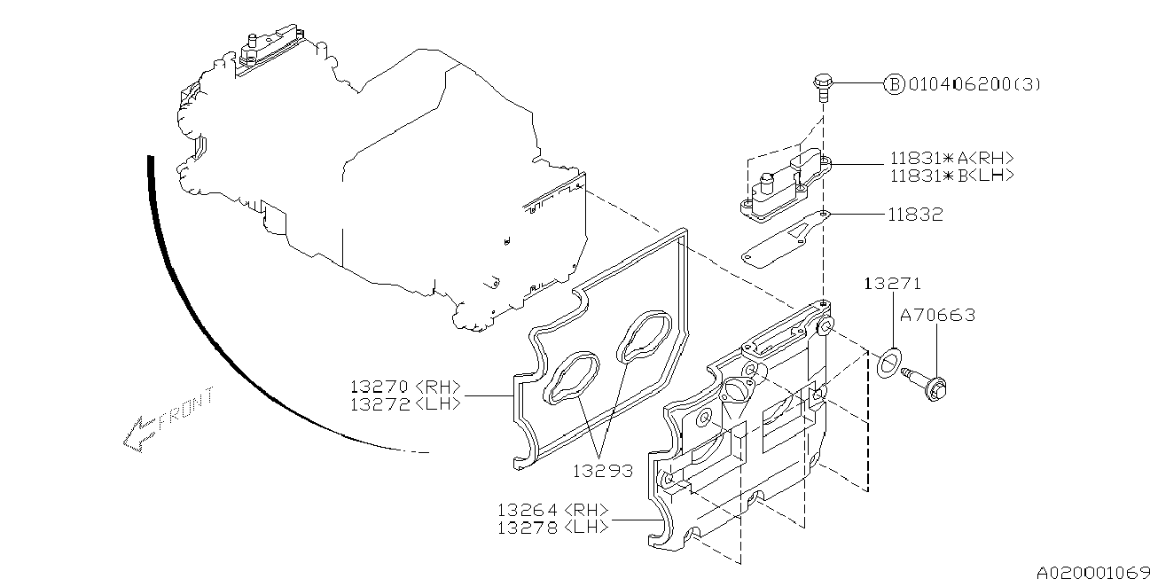 Subaru 13272-AA092 - Tiiviste, venttiilikoppa inparts.fi