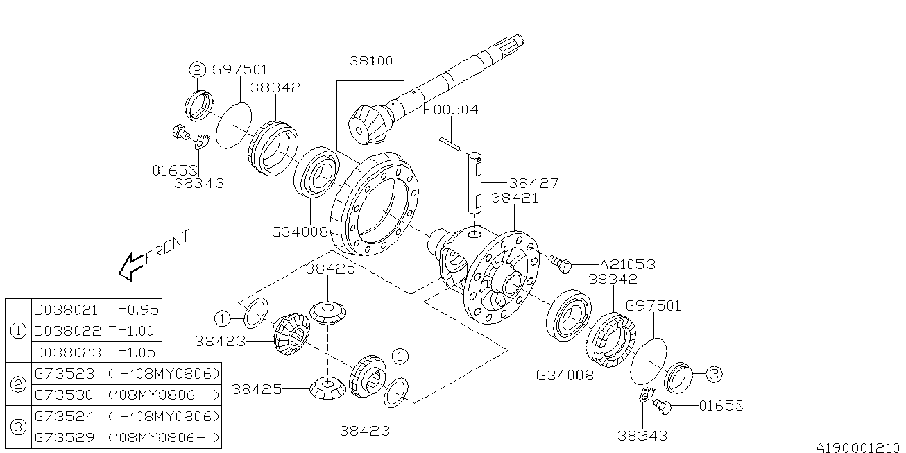 Subaru 80673-5290 - Tiivisterengas, vetoakseli inparts.fi