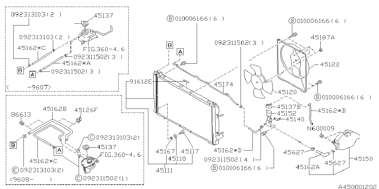 TOYOTA 45137AE000 - Korkki, jäähdytin inparts.fi