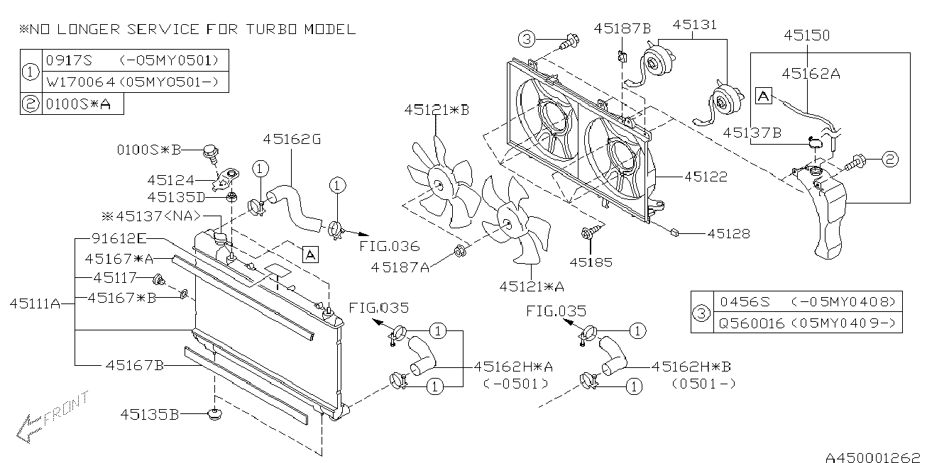 Subaru 45111SA010 - Jäähdytin,moottorin jäähdytys inparts.fi