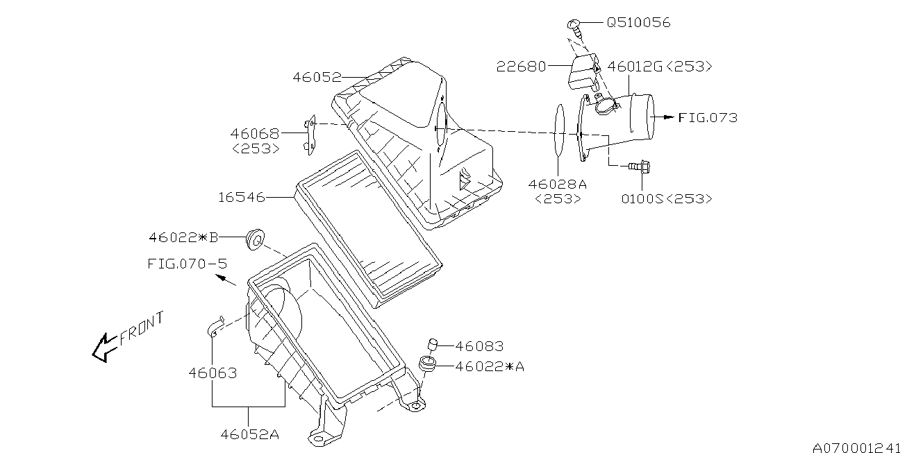 NISSAN 16546AA020 - Ilmansuodatin inparts.fi