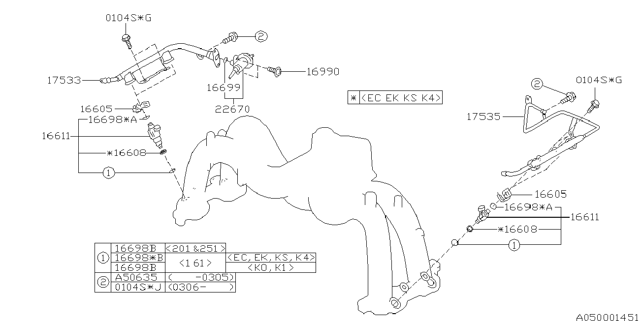 Subaru 16698AA100 - Tiiviste, venttiilikoppa inparts.fi