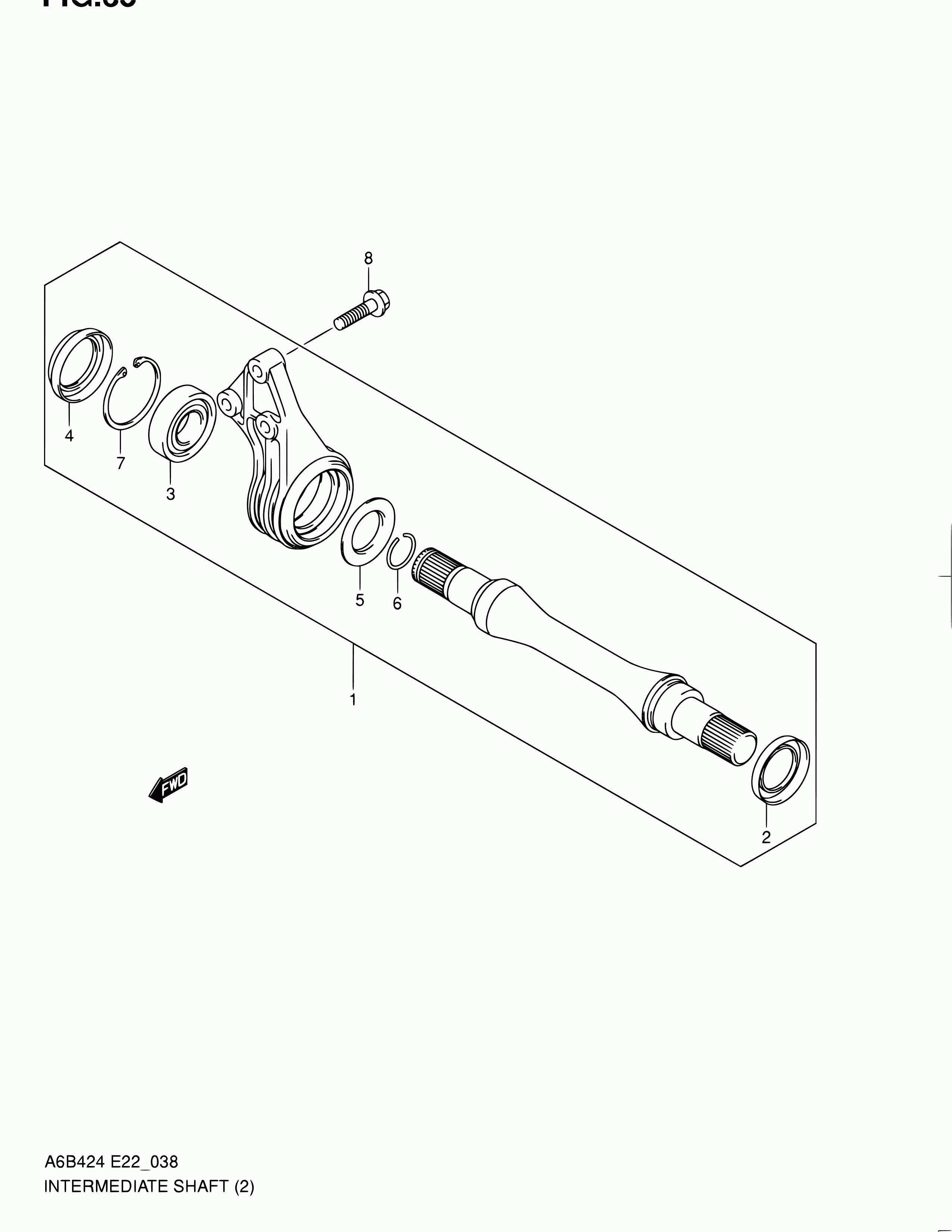 Subaru 08331-4162A - Pyöränlaakerisarja inparts.fi