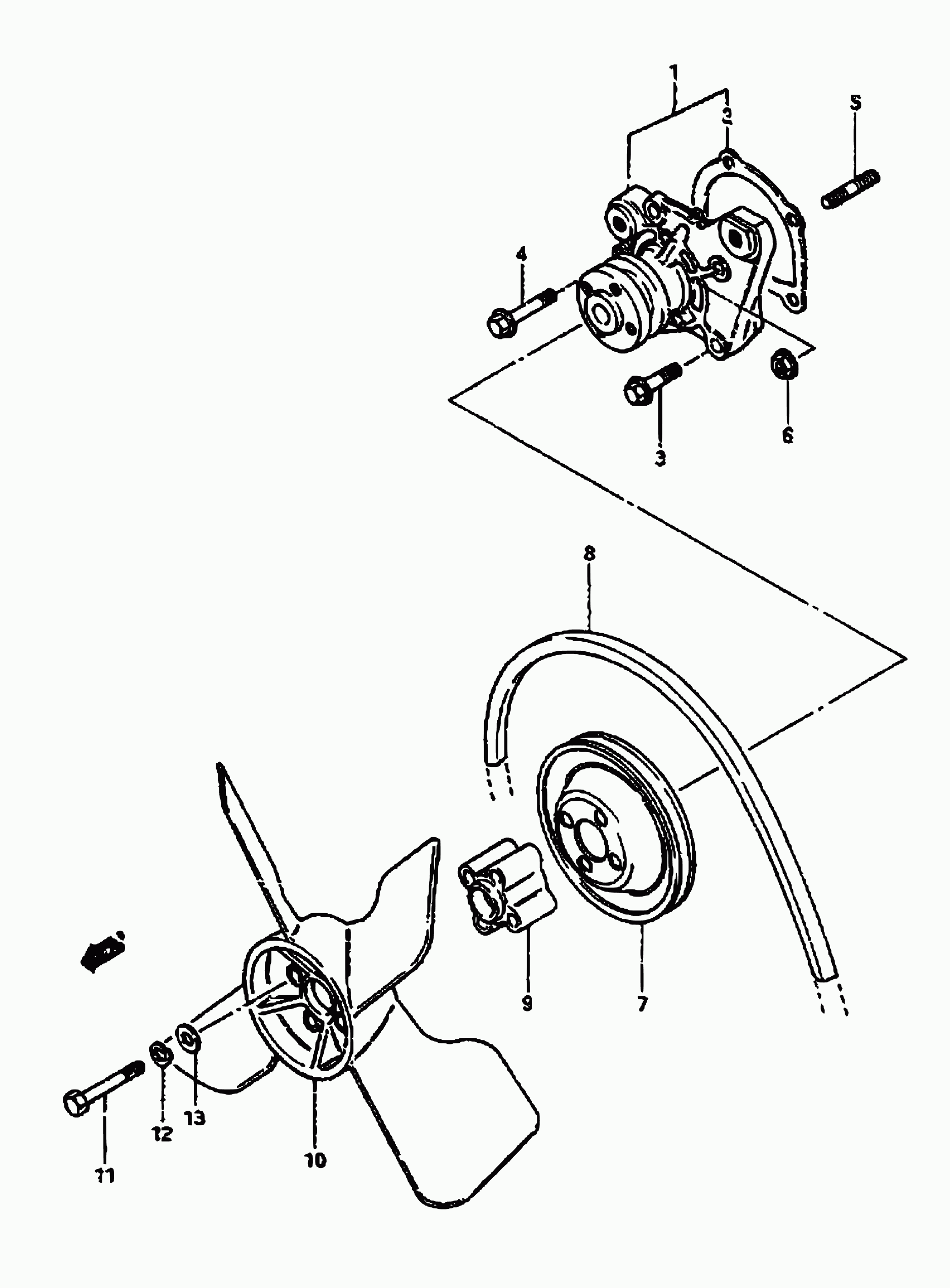 Suzuki 17521-71520 - Kiilahihna inparts.fi