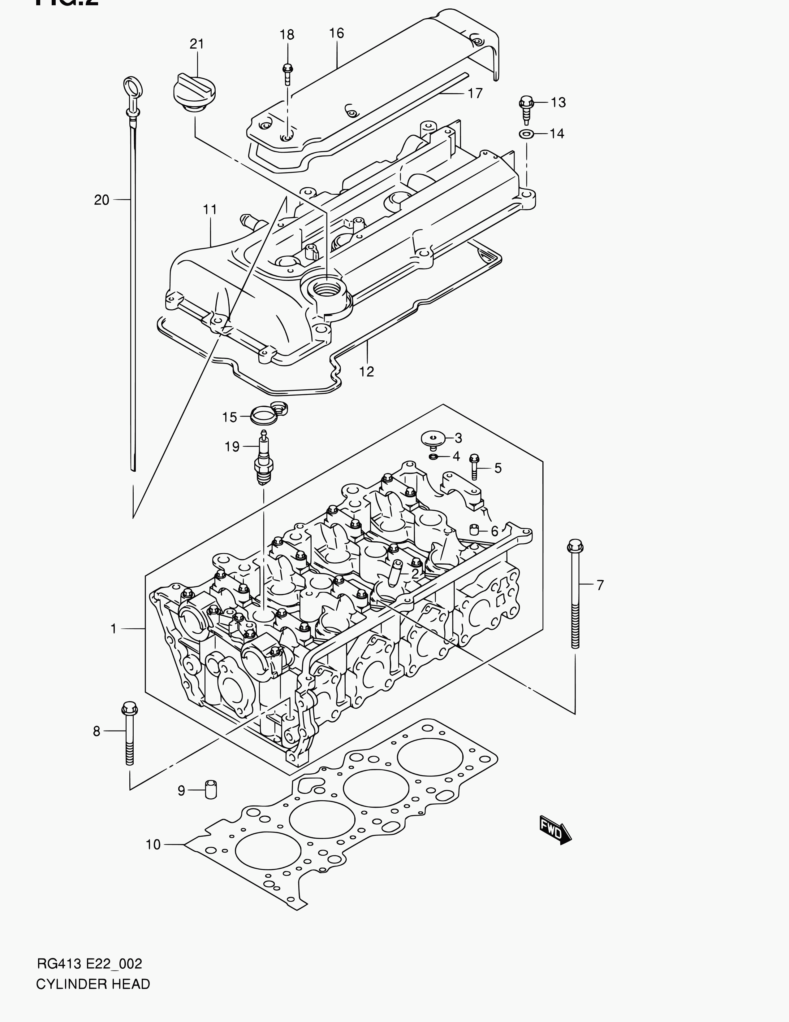 Suzuki 09482-00547 - Sytytystulppa inparts.fi