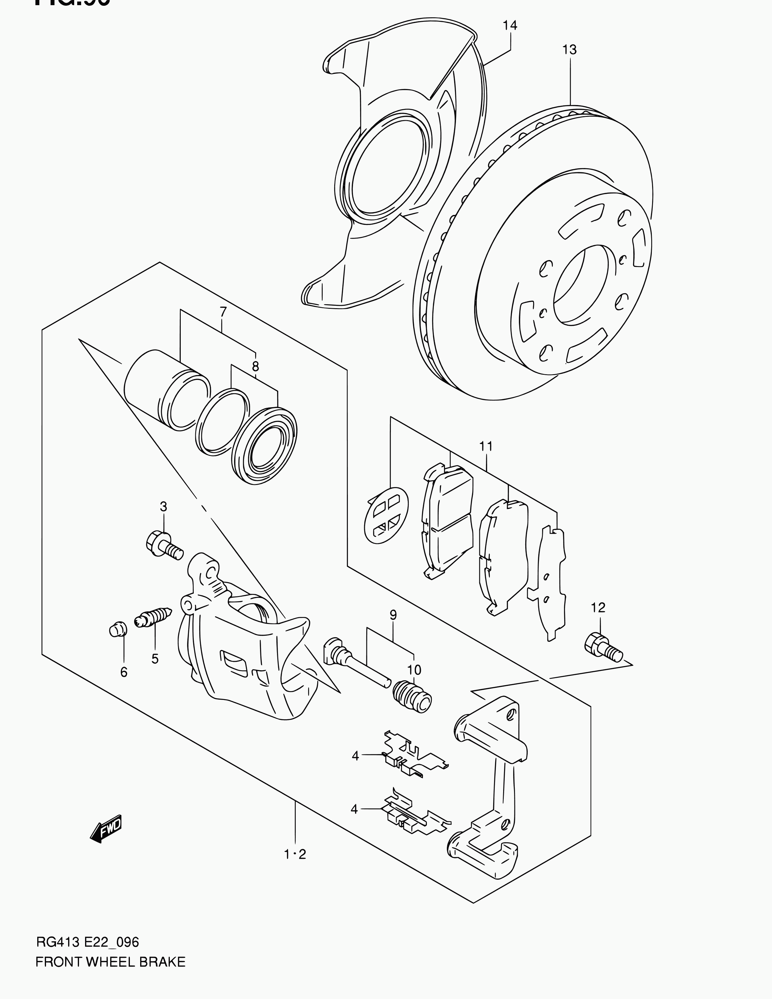 NISSAN 55810-80G10 - Jarrupala, levyjarru inparts.fi