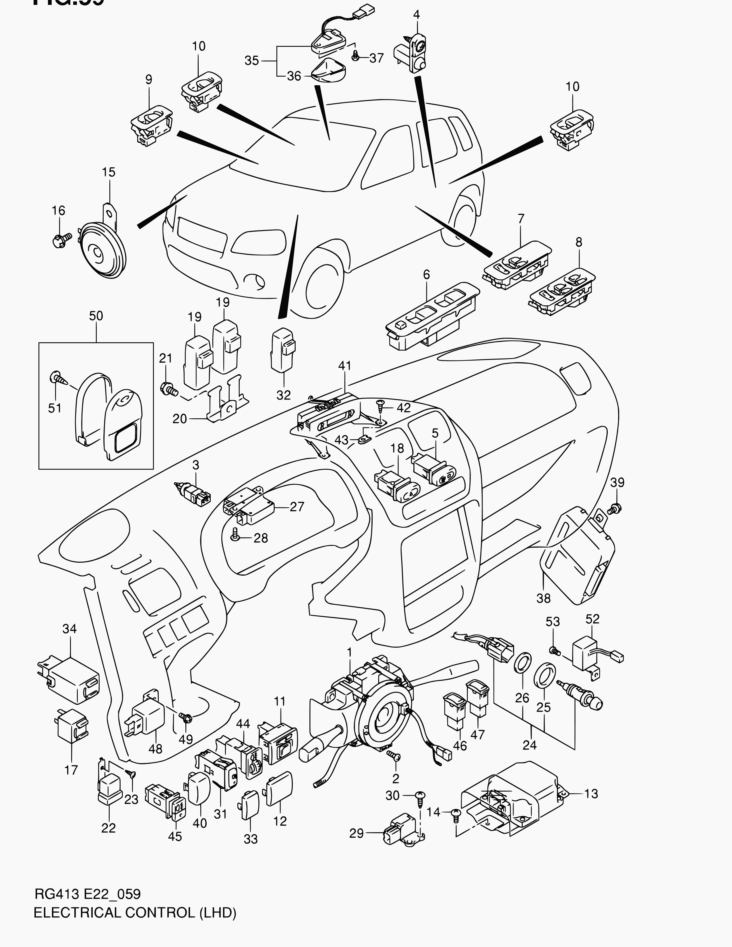 Suzuki 38610-76G00 - Vilkkurele inparts.fi