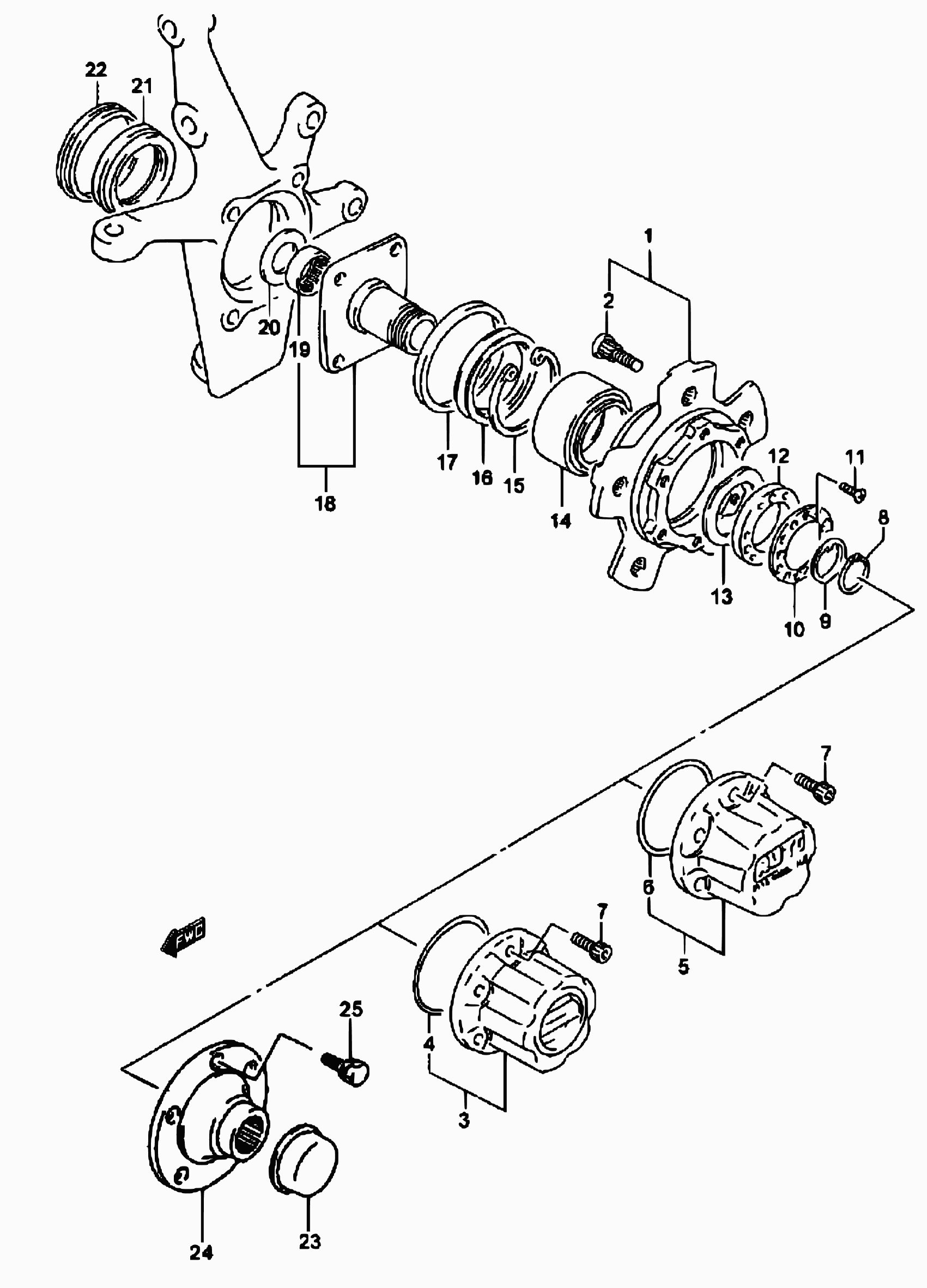 NISSAN 43462-85C00 - Pyöränlaakerisarja inparts.fi