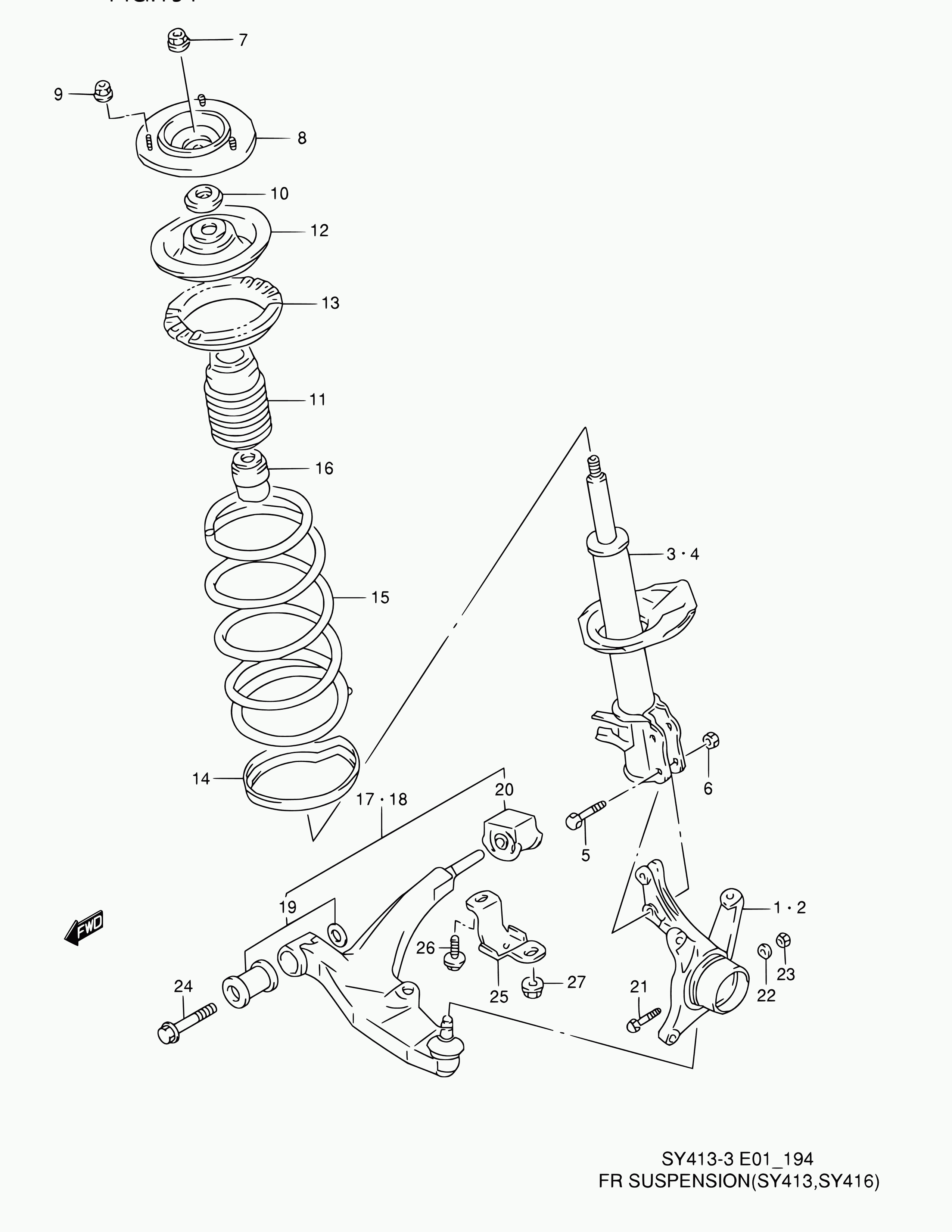 Suzuki 41931-60G00 - Suojus / palje, iskunvaimentaja inparts.fi