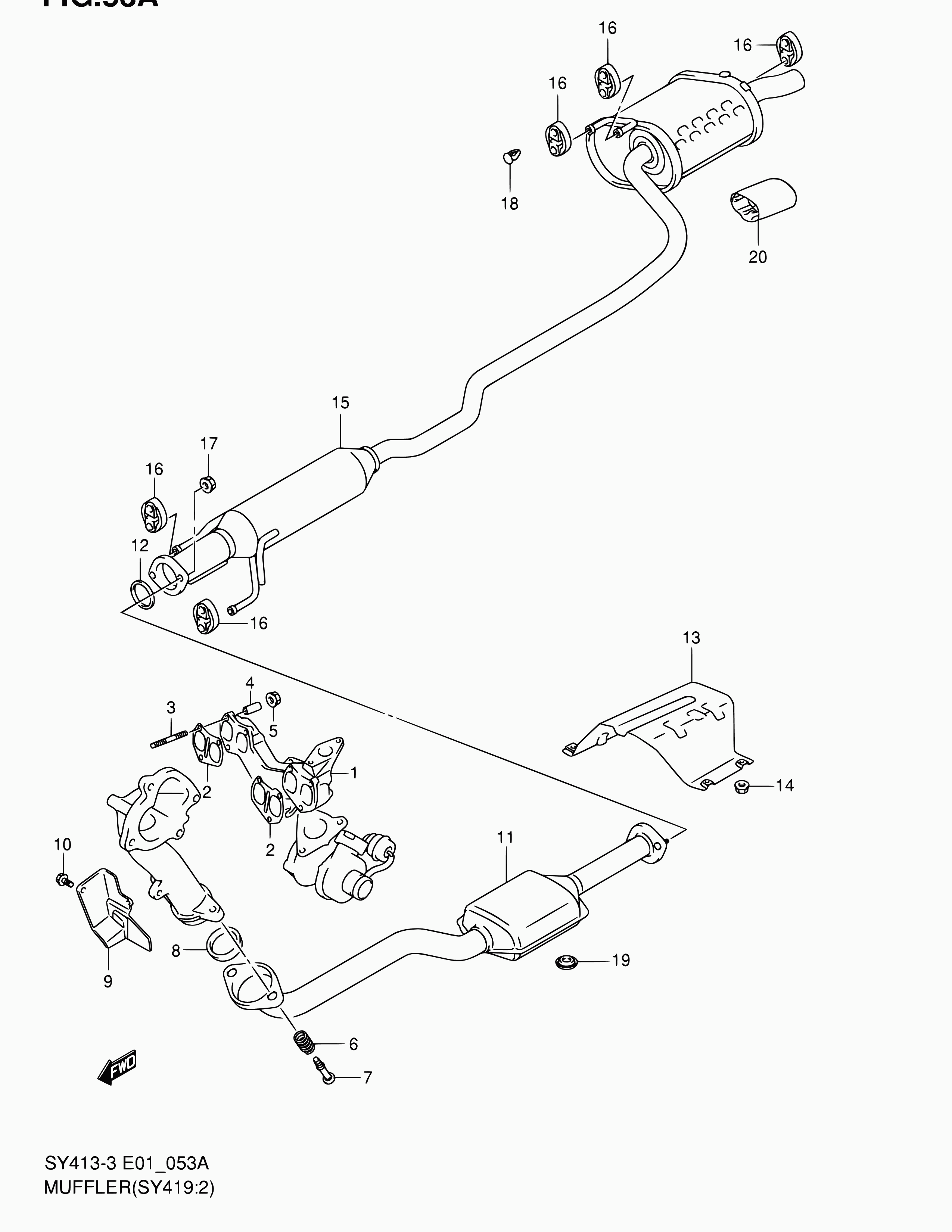 Suzuki 09159-10049 - Mutteri inparts.fi