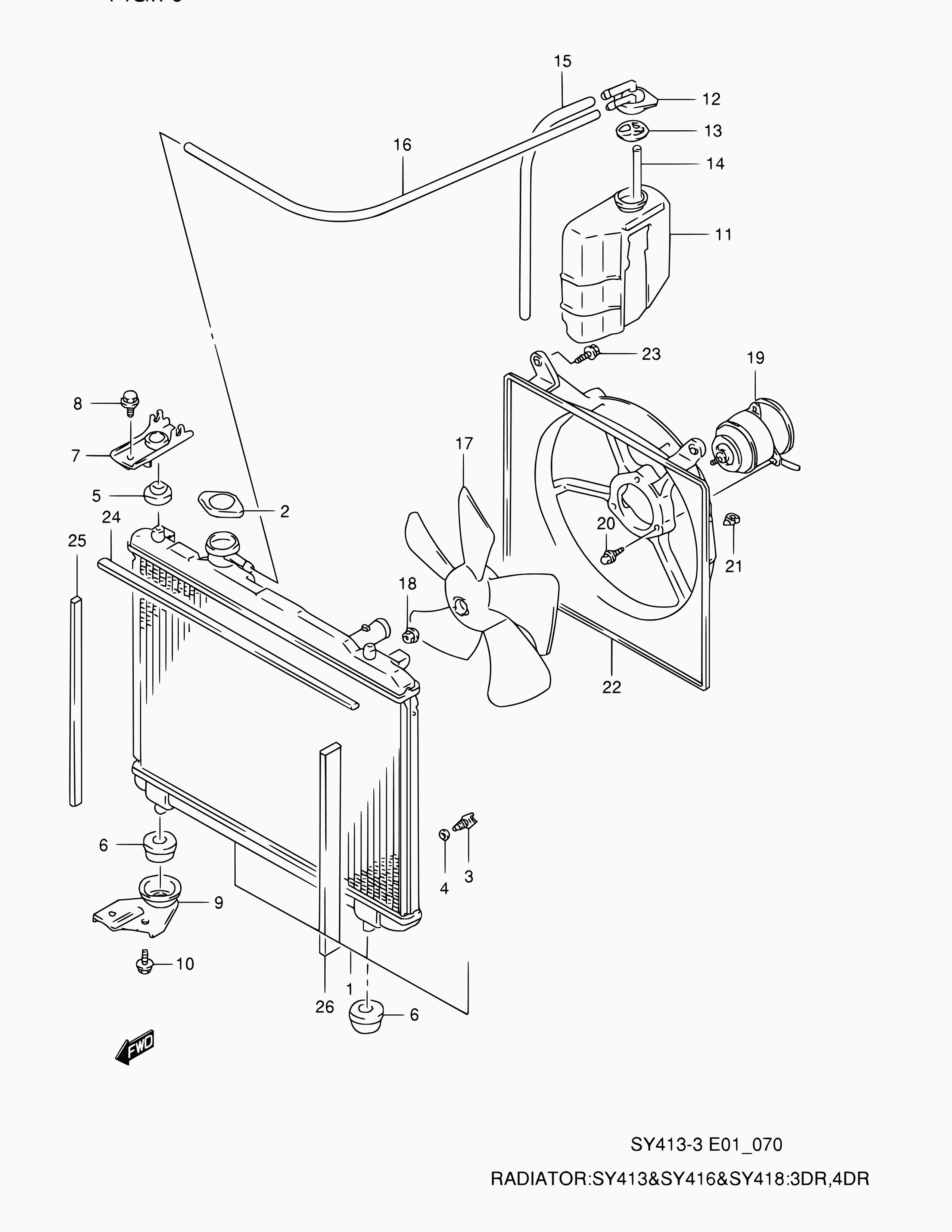 Suzuki 17920-66F01 - Korkki inparts.fi