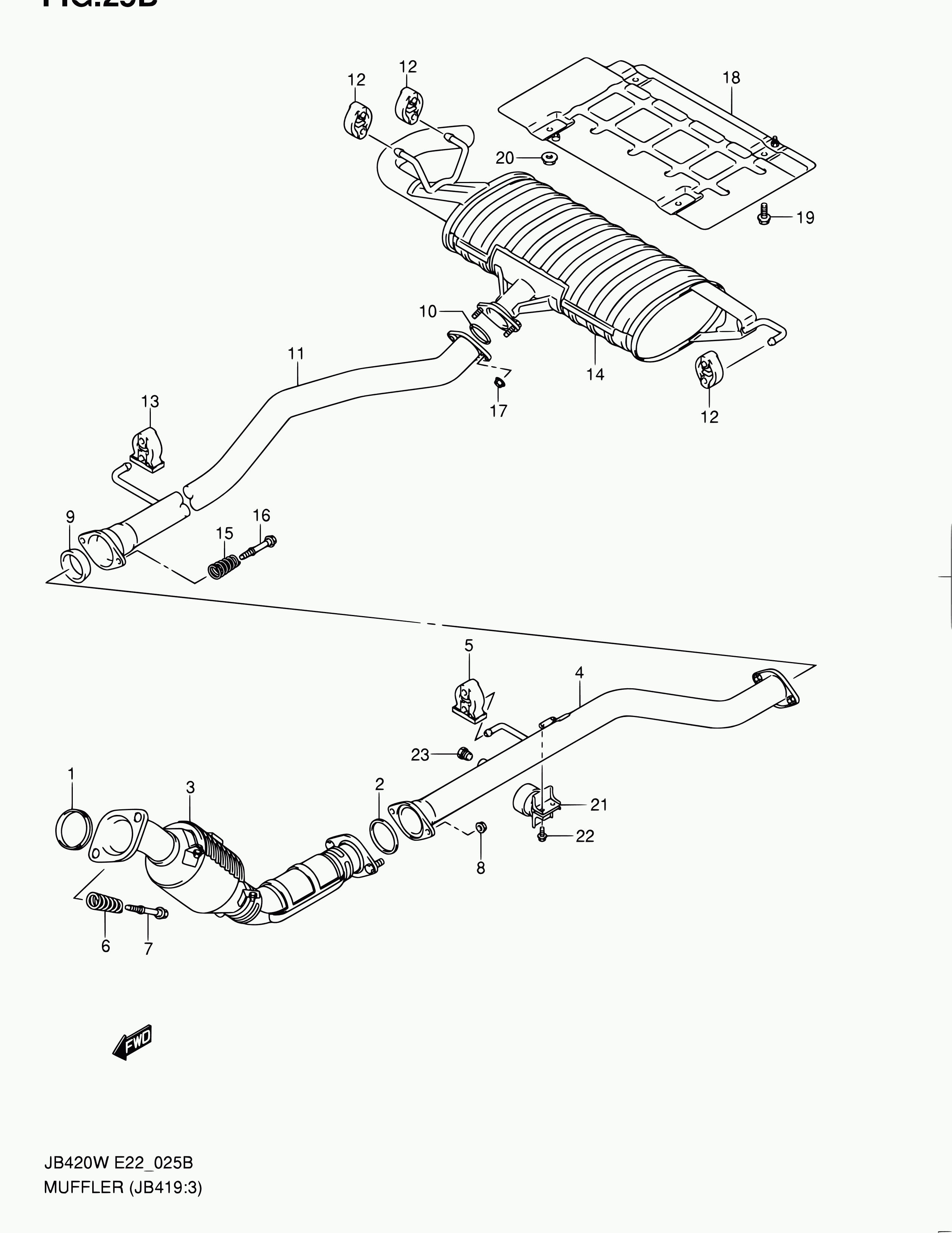 Subaru 14183-65D00 - Tiivisterengas, pakoputki inparts.fi