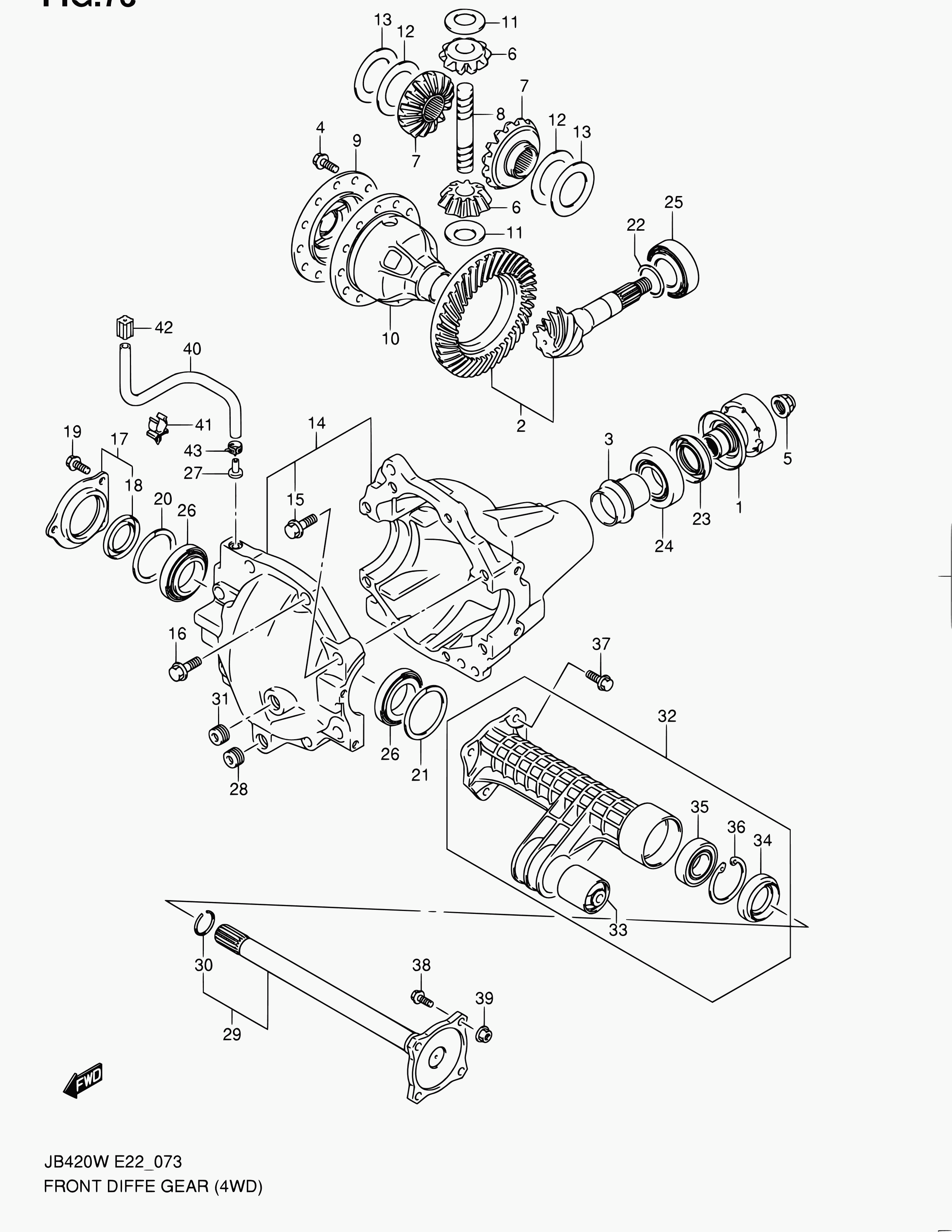 Suzuki 09283-40029 - Akselitiiviste, tasauspyörästö inparts.fi