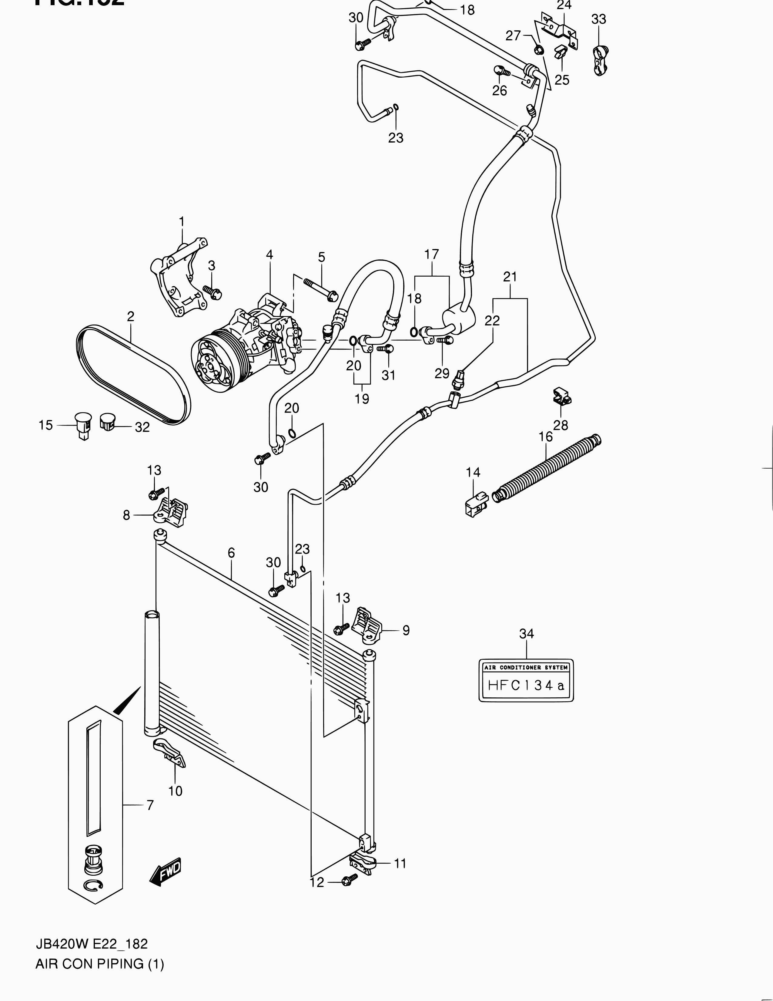 TOYOTA 95339-58J10 - Kuivain, ilmastointilaite inparts.fi