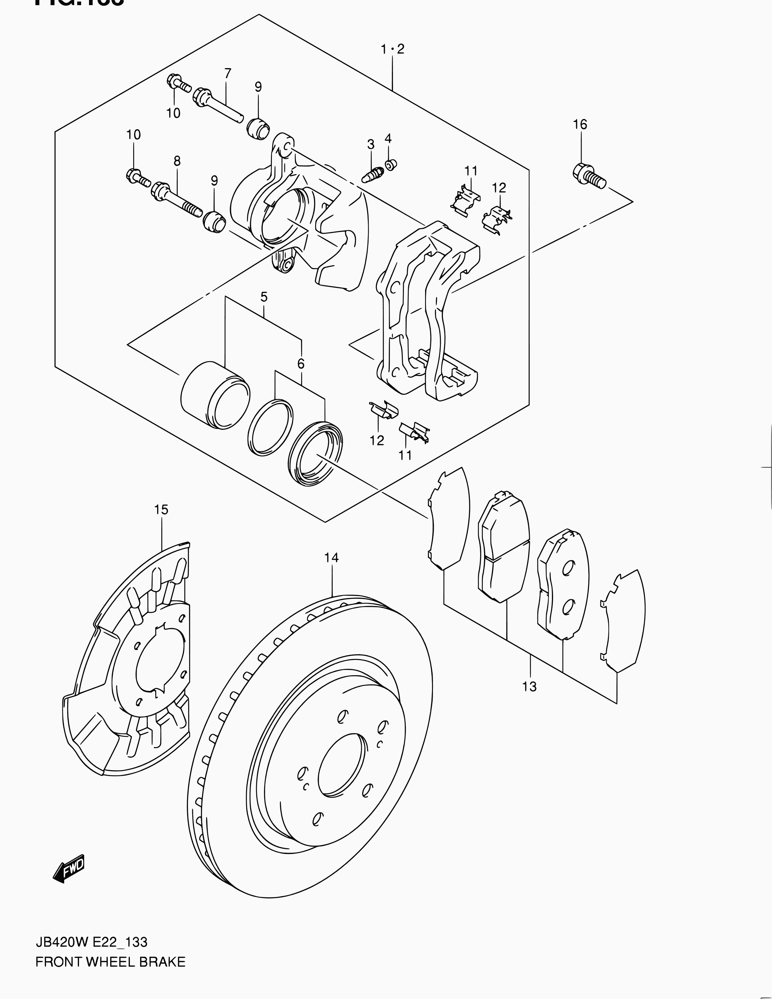 Suzuki 55211-65J01 - Jarrulevy inparts.fi