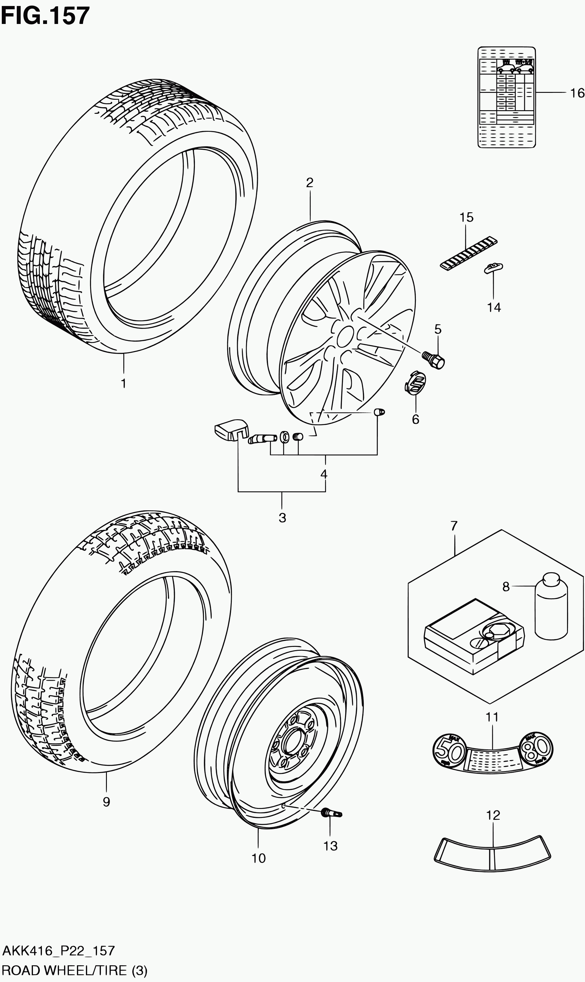 FIAT 43139-61M00 - Pyöräanturi, rengaspaine inparts.fi