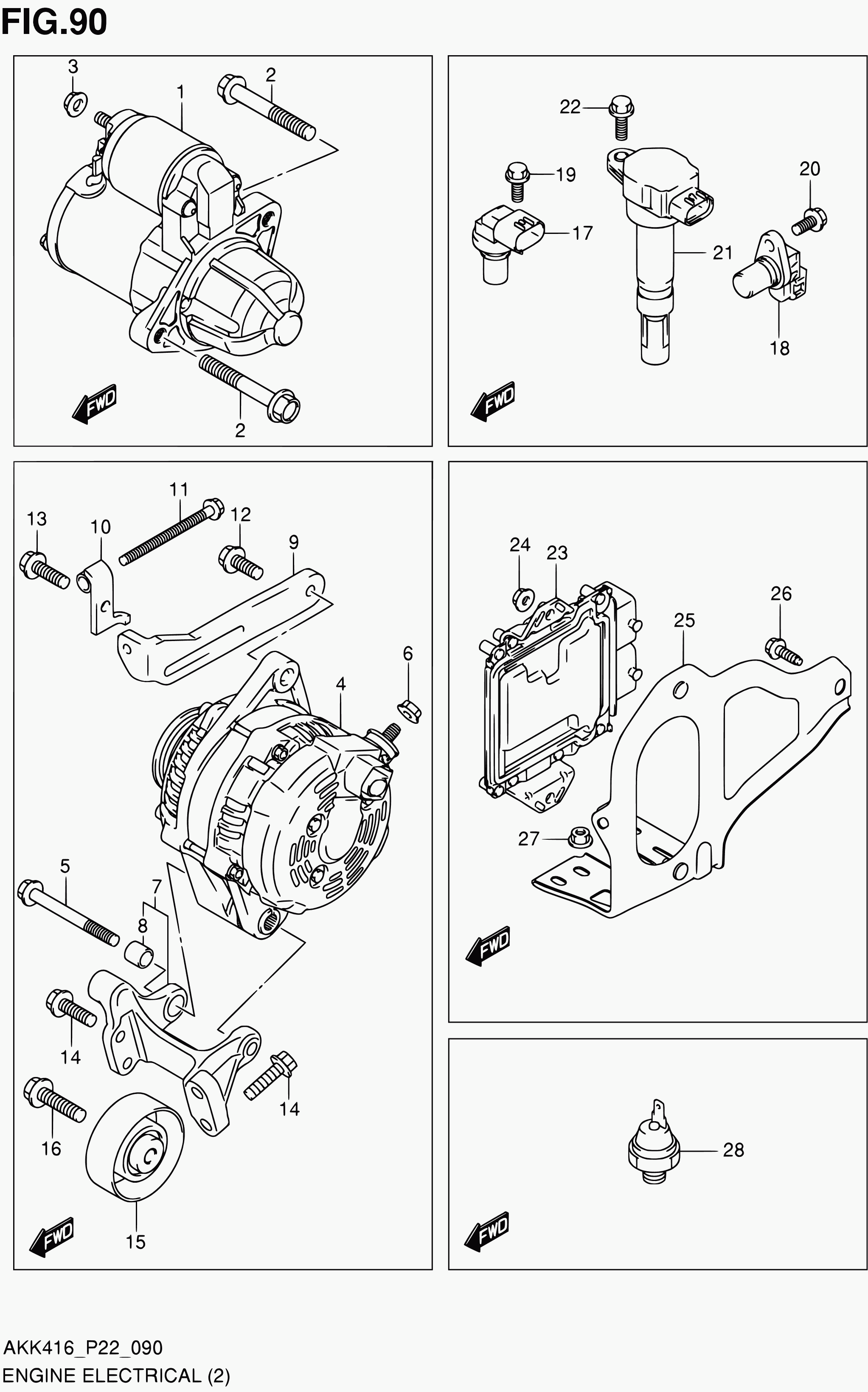 ISUZU 31100-61MA0 - Käynnistinmoottori inparts.fi