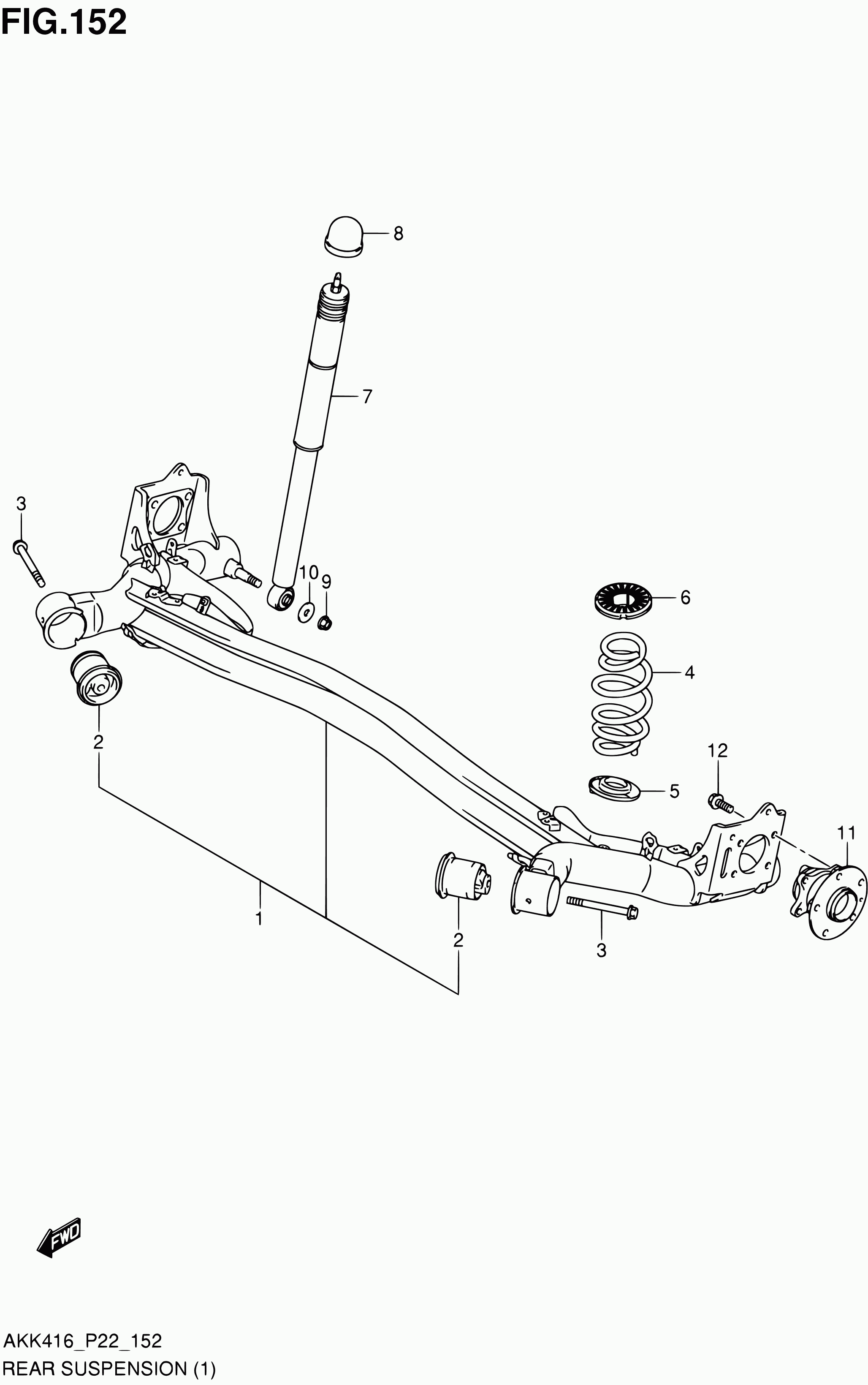 Suzuki 43402-79J02 - Pyöränlaakerisarja inparts.fi