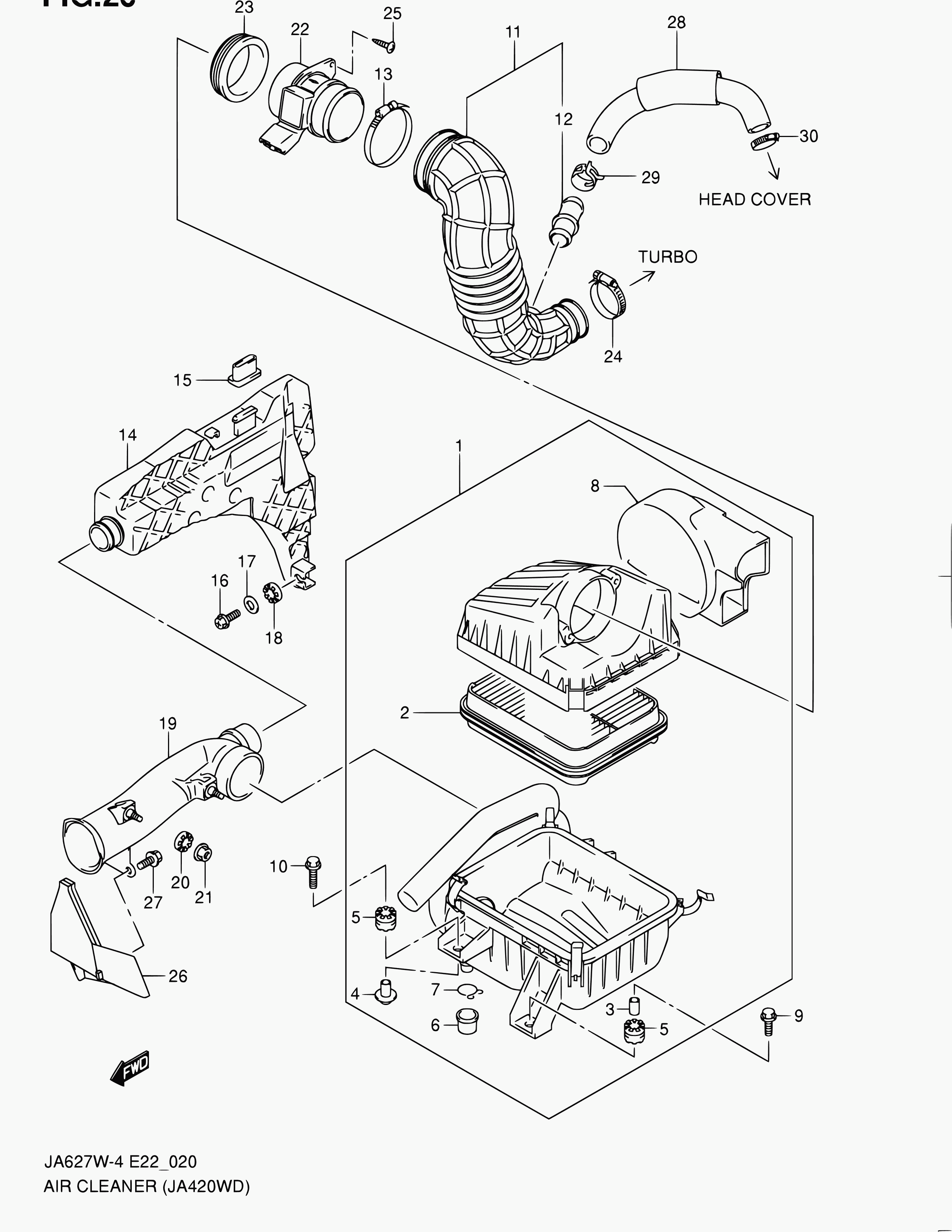 Chevrolet 13780 77E00 - Ilmansuodatin inparts.fi